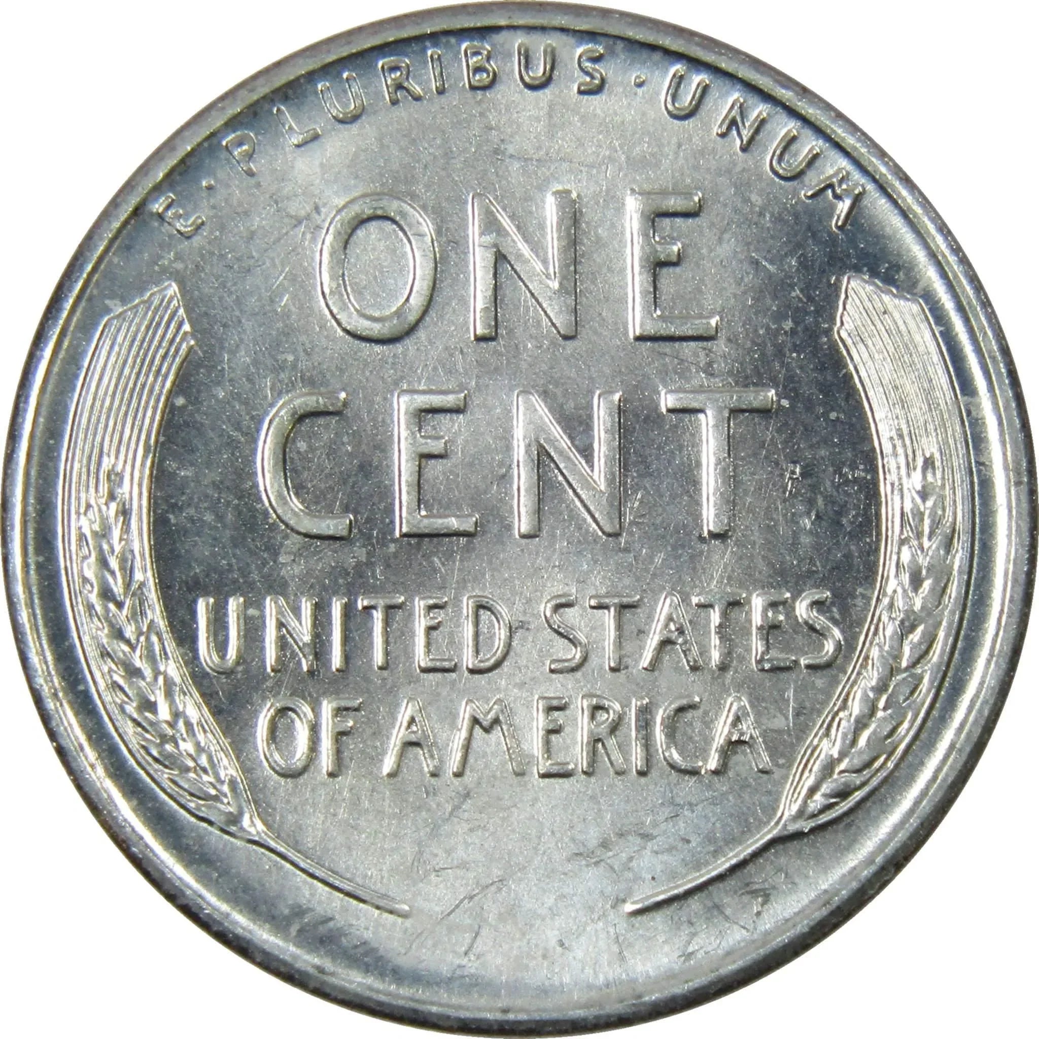 1943 D Lincoln Wheat Cent BU Uncirculated Mint State Steel Penny 1c Coin