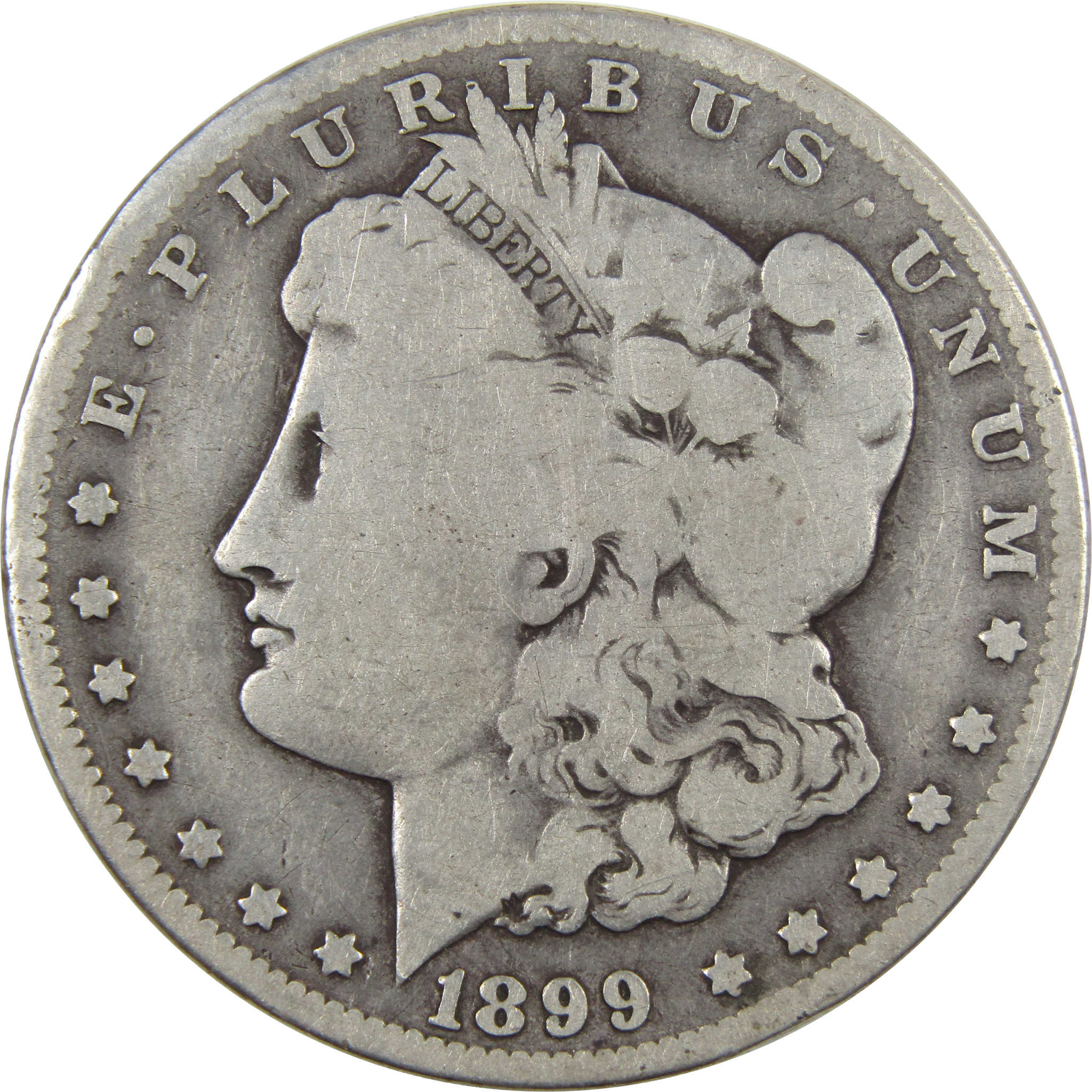 1899 O Micro O Morgan Dollar VG Very Good 90% Silver $1 Coin SKU:I4276 - Morgan coin - Morgan silver dollar - Morgan silver dollar for sale - Profile Coins & Collectibles