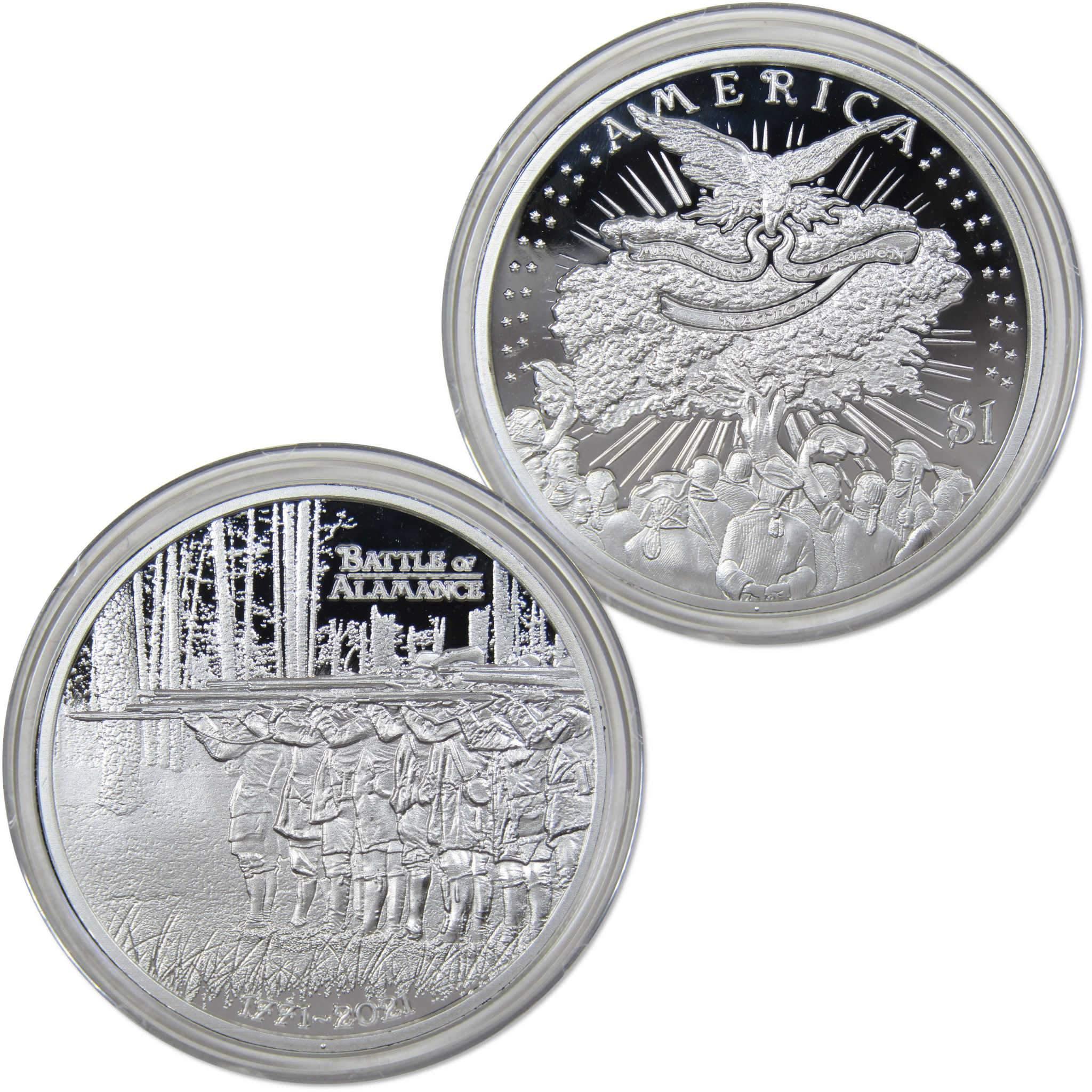 2021 Mesa Grande American Revolution Battle of Alamance 1 oz .999 Silver Proof