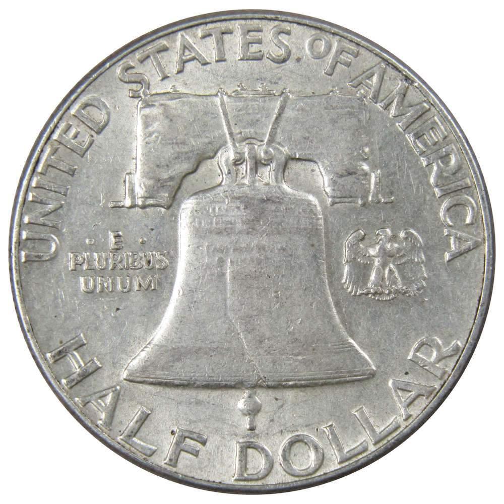 1950 Franklin Half Dollar XF EF Extremely Fine 90% Silver 50c US Coin