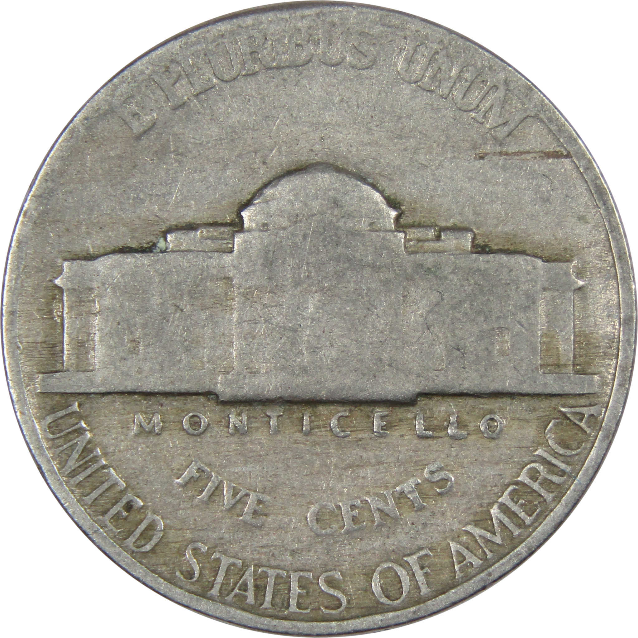 1942 Jefferson Nickel 5 Cent Piece AG About Good 5c US Coin Collectible