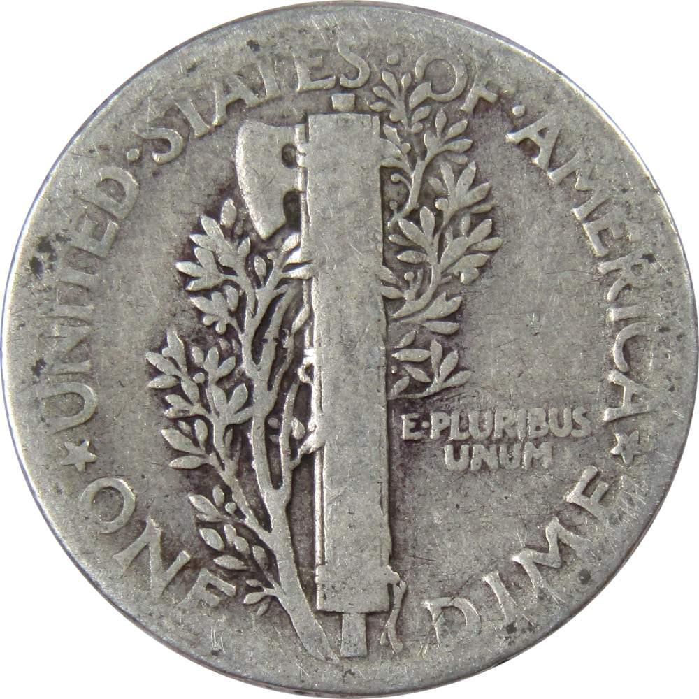 1935 Mercury Dime G Good 90% Silver 10c US Coin Collectible