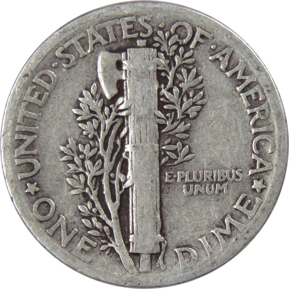 1935 Mercury Dime VG Very Good 90% Silver 10c US Coin Collectible