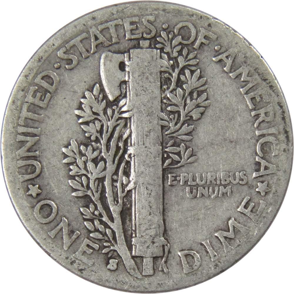 1935 S Mercury Dime G Good 90% Silver 10c US Coin Collectible