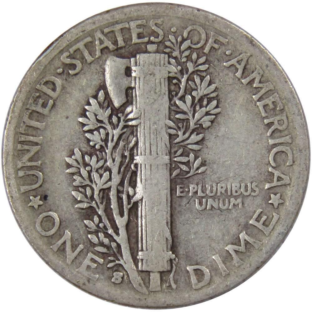 1935 S Mercury Dime VG Very Good 90% Silver 10c US Coin Collectible