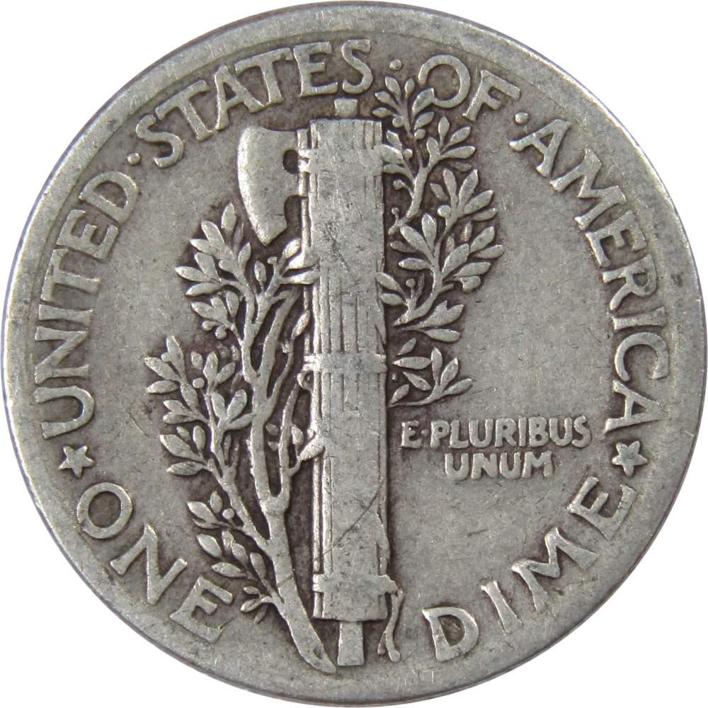 1936 Mercury Dime VG Very Good 90% Silver 10c US Coin Collectible