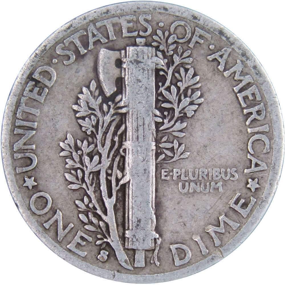 1939 S Mercury Dime VG Very Good 90% Silver 10c US Coin Collectible