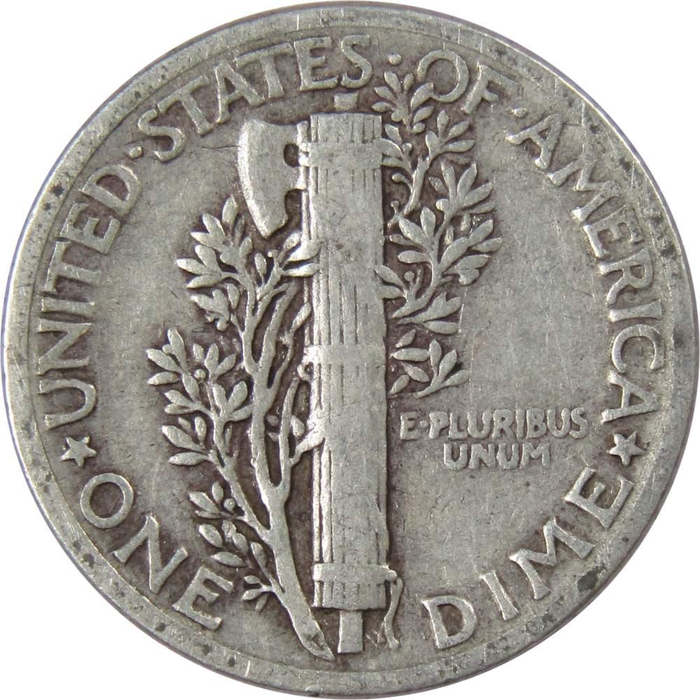 1940 Mercury Dime VG Very Good 90% Silver 10c US Coin Collectible