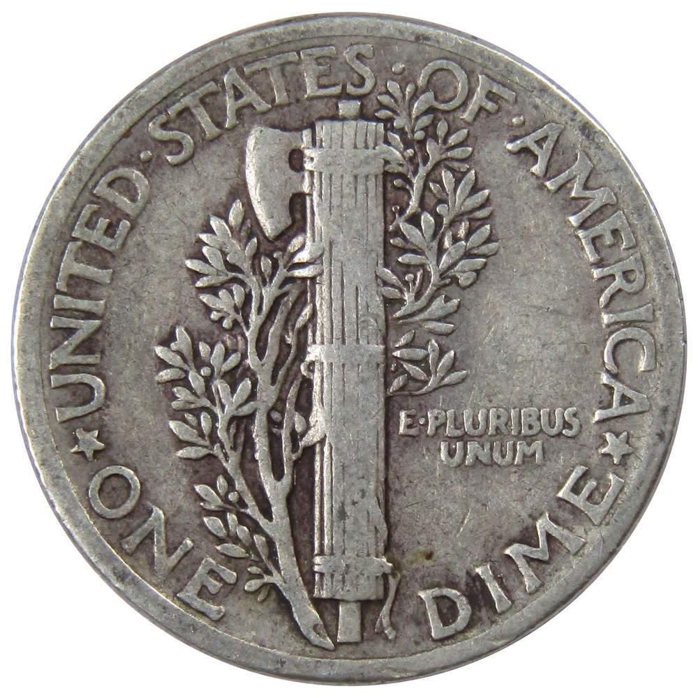 1941 Mercury Dime VG Very Good 90% Silver 10c US Coin Collectible