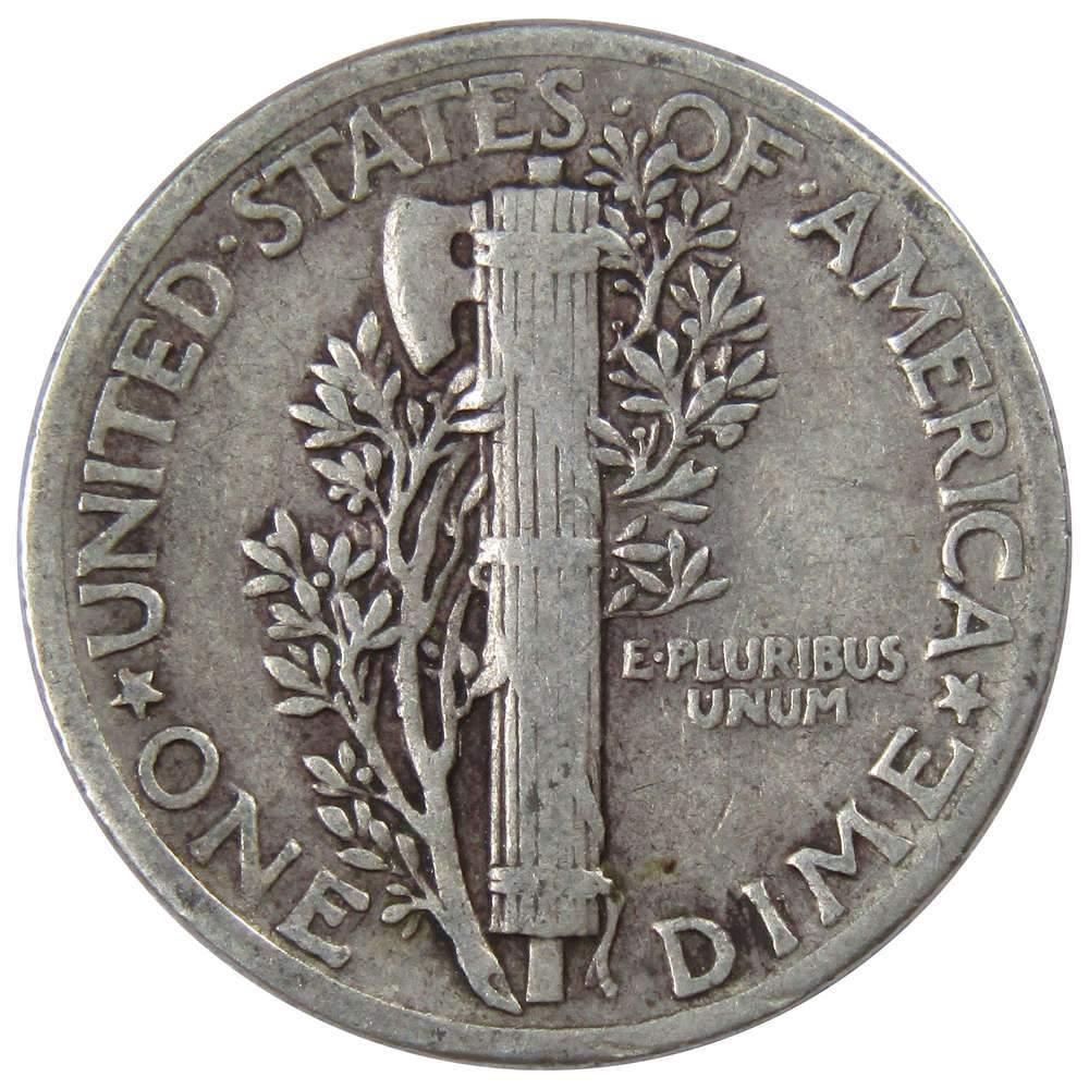 1941 Mercury Dime VG Very Good 90% Silver 10c US Coin Collectible