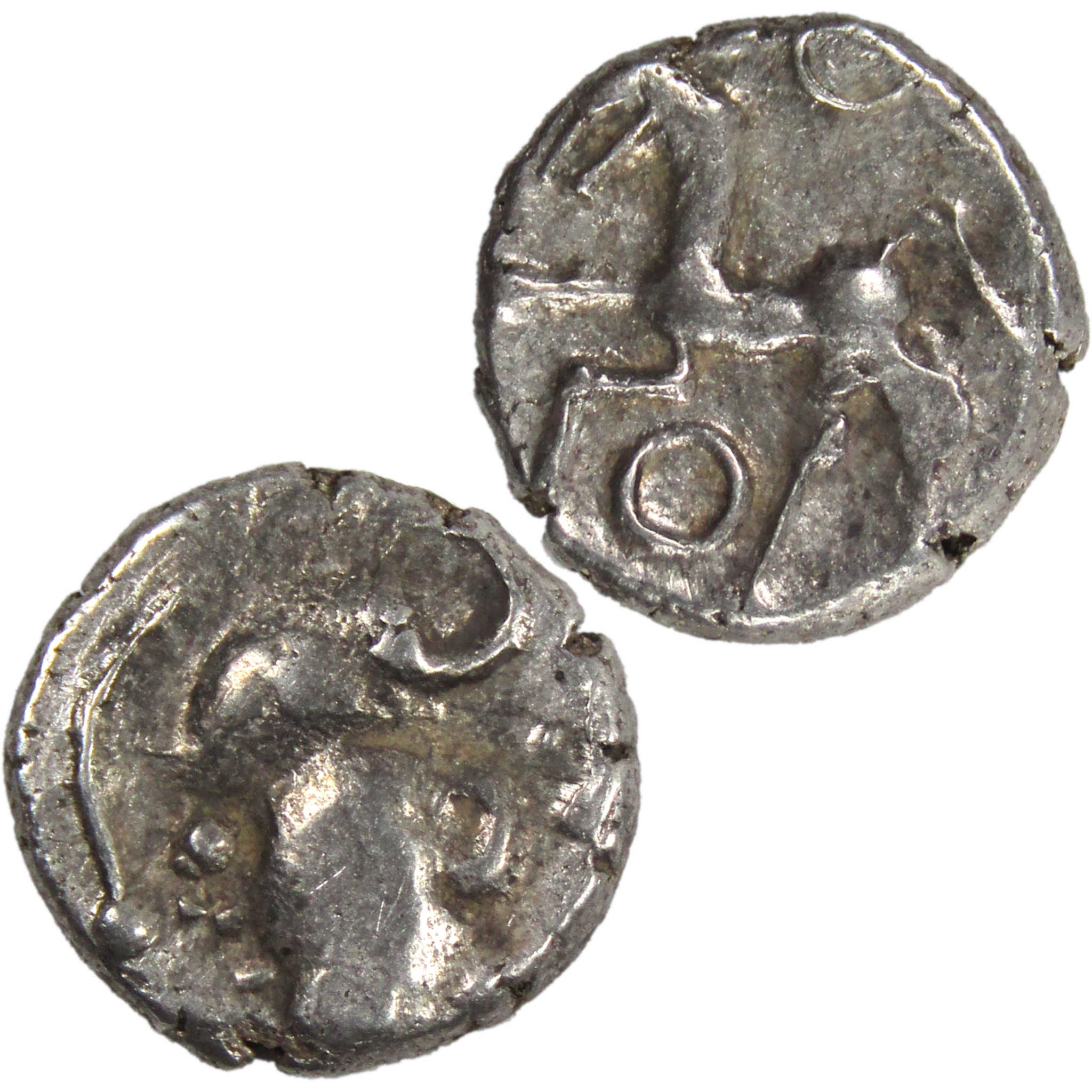 100-50 BC Sequani Quinarius VF Silver Ancient Gaulish Coin SKU:I5961