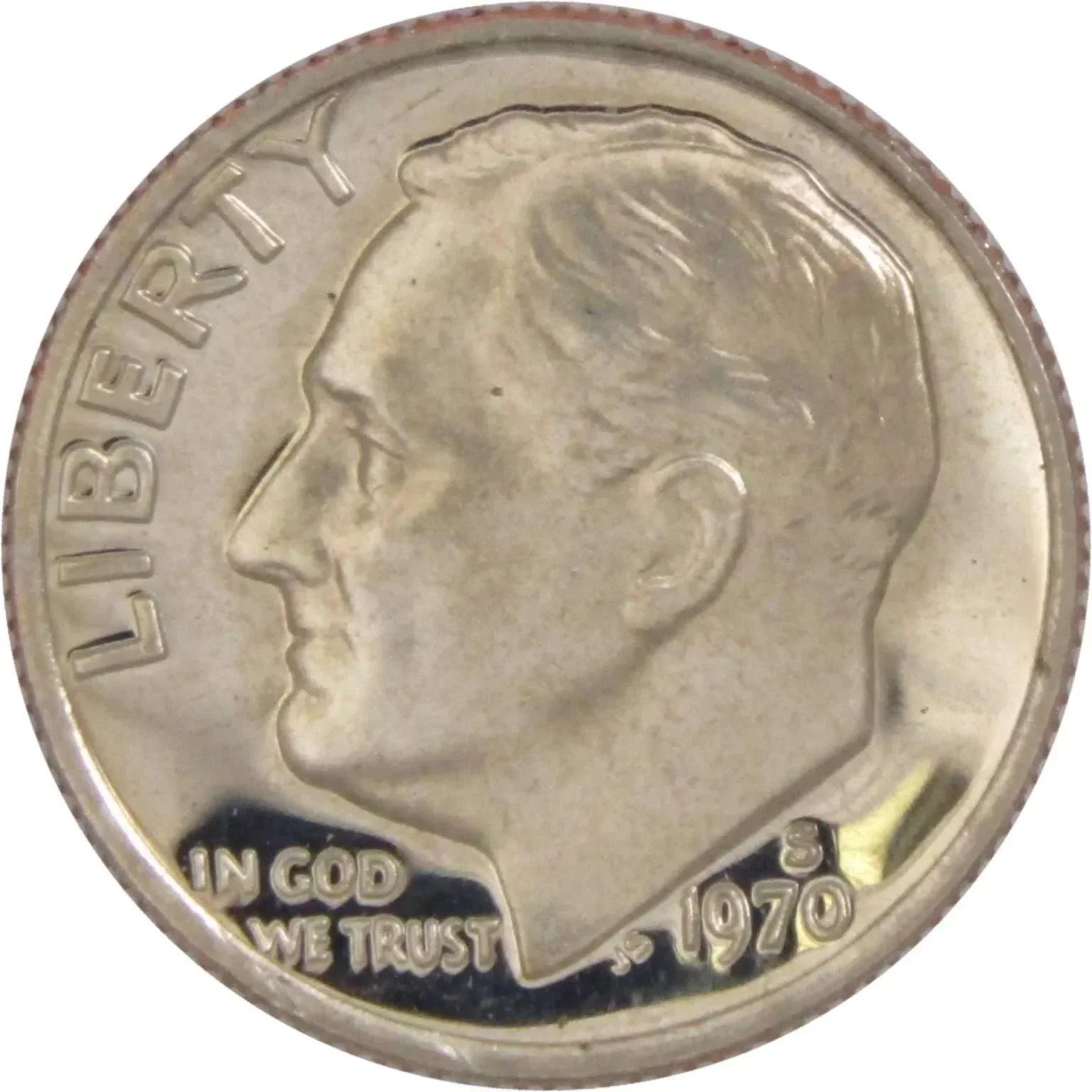 1970 S Roosevelt Dime Choice Proof 10c US Coin Collectible