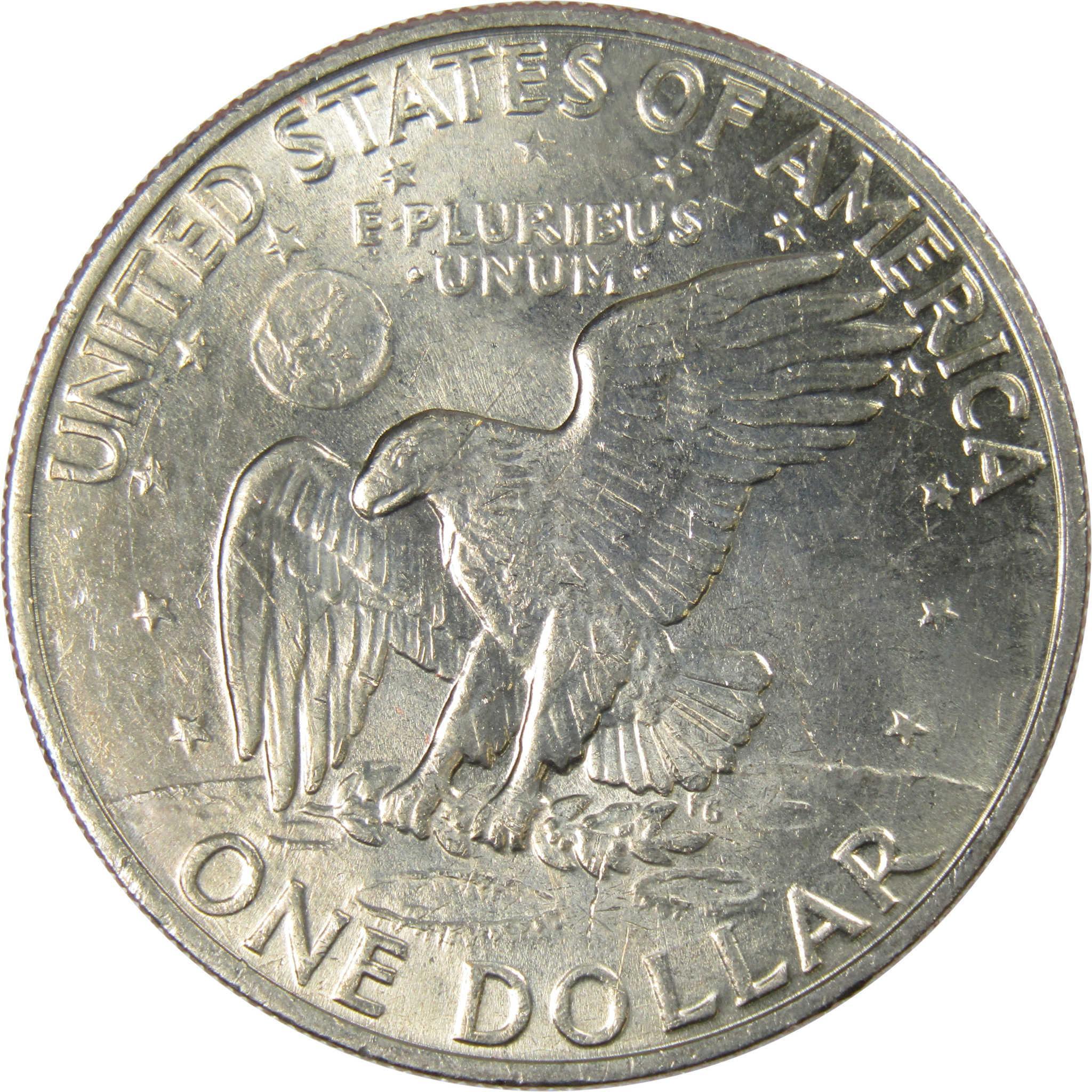 1972 Eisenhower Dollar BU Uncirculated Mint State Clad IKE $1 US Coin