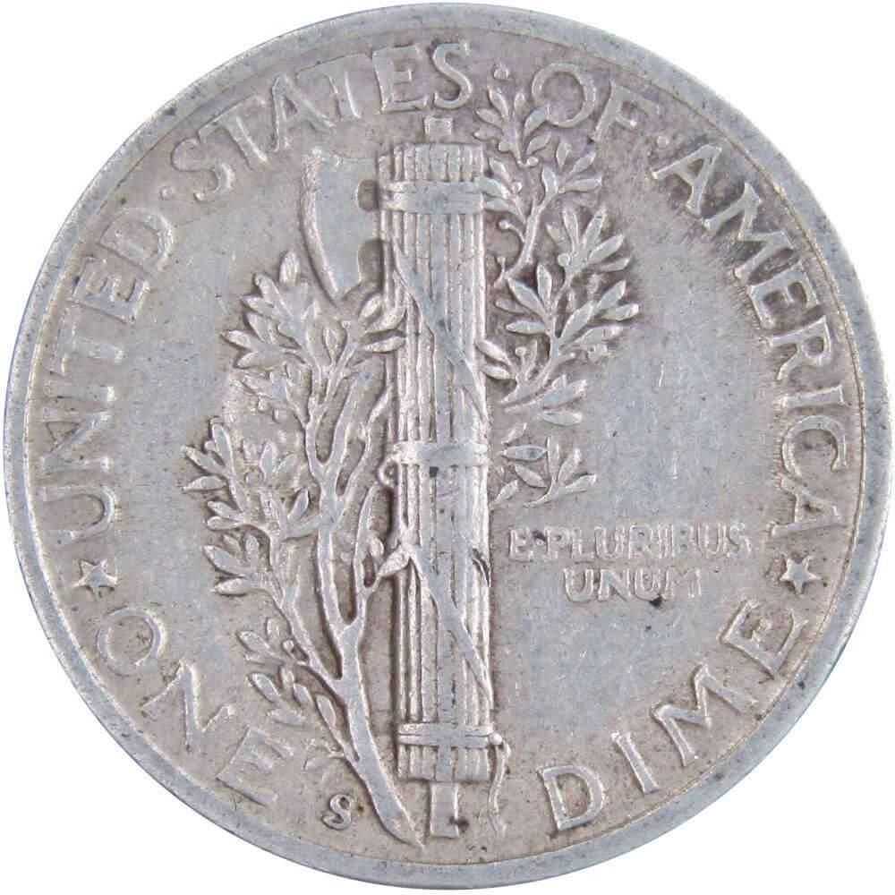 1945 S Mercury Dime XF EF Extremely Fine 90% Silver 10c US Coin Collectible