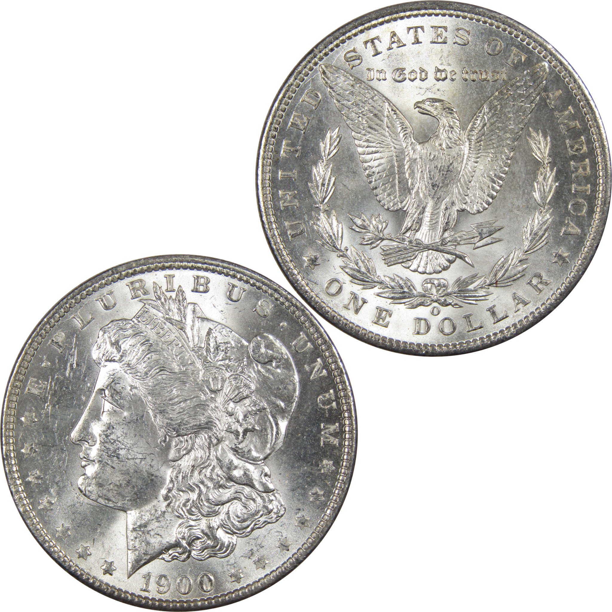 1900 O Morgan Dollar BU Uncirculated Mint State 90% Silver SKU:IPC9785 - Morgan coin - Morgan silver dollar - Morgan silver dollar for sale - Profile Coins & Collectibles