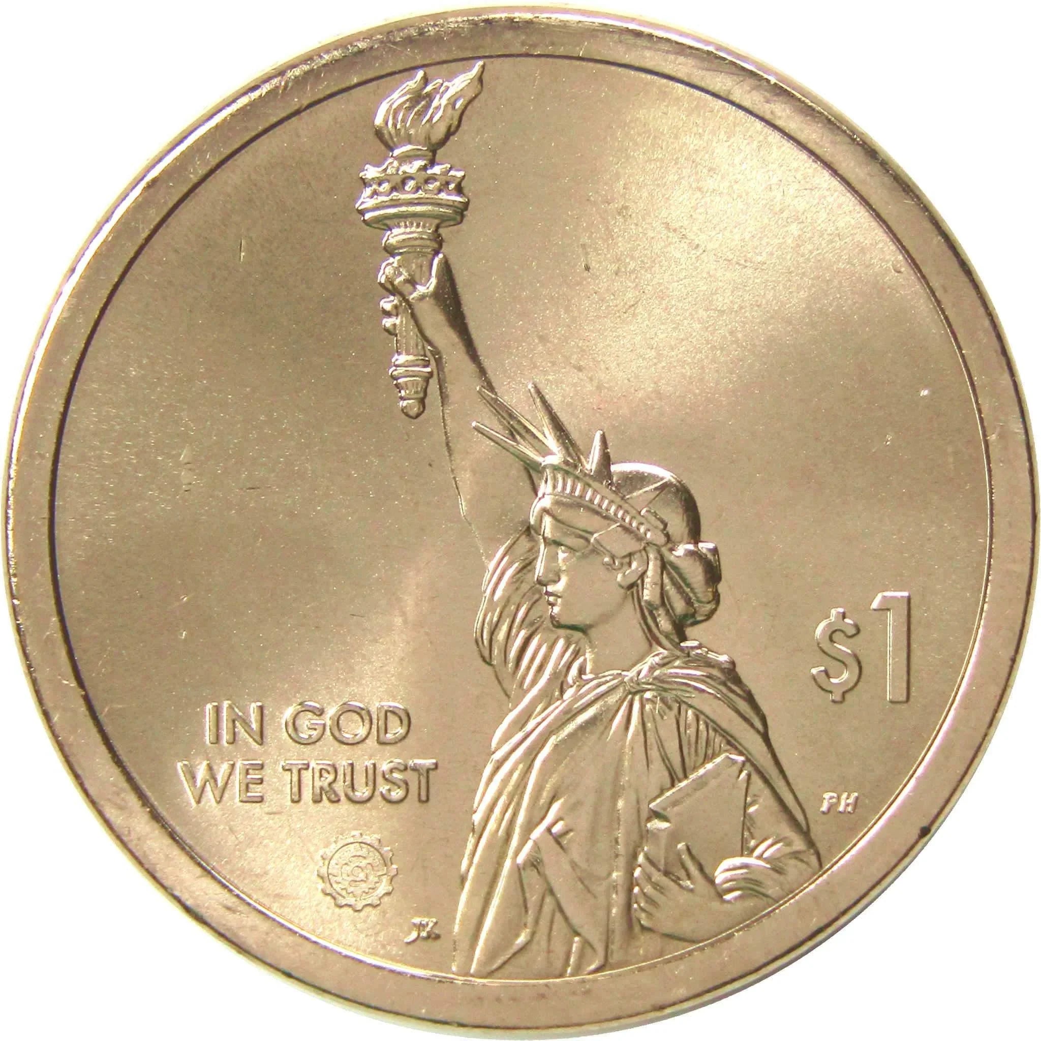 2019 P Delaware American Innovation Dollar BU Uncirculated Mint State $1 US Coin