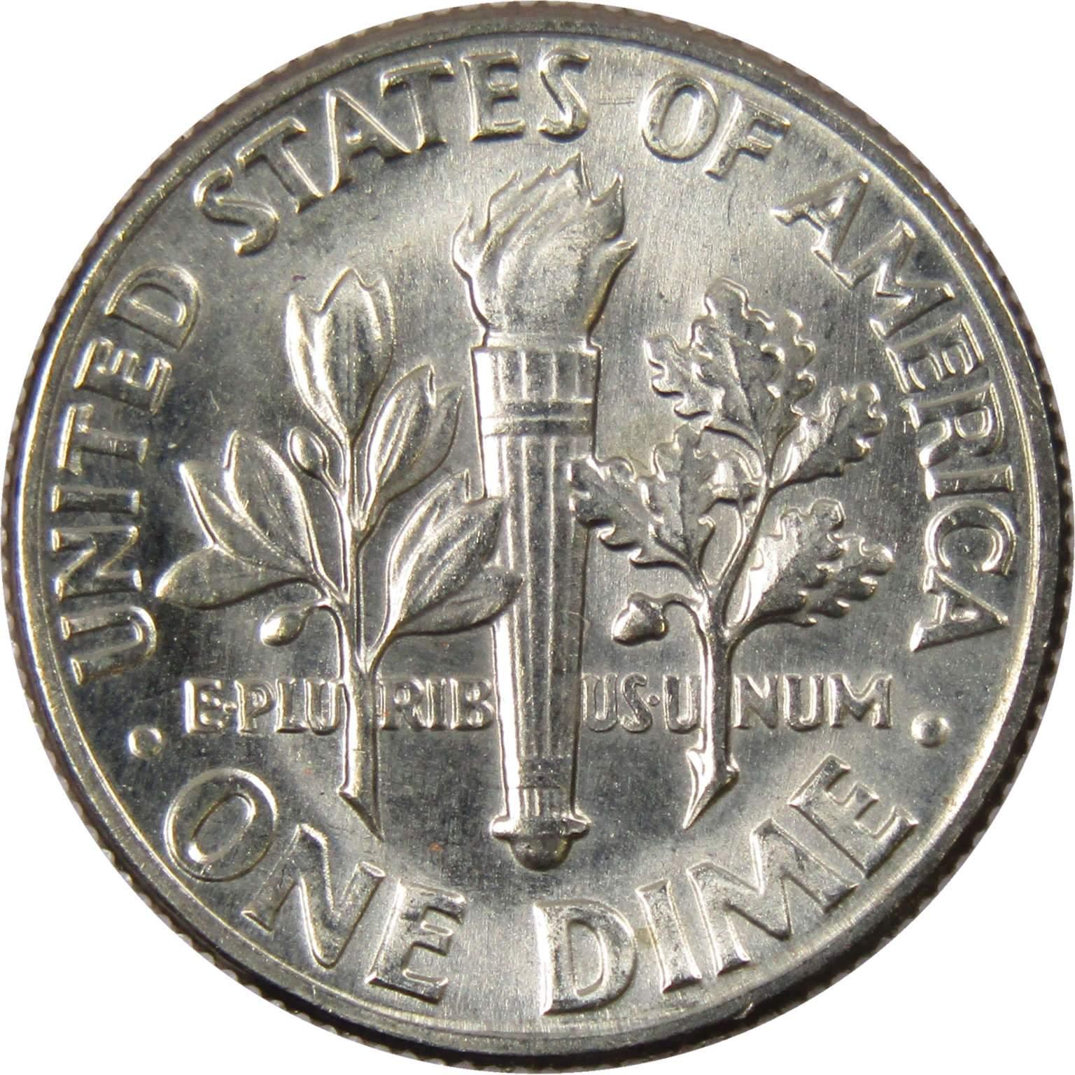 1972 D Roosevelt Dime BU Uncirculated Mint State 10c US Coin Collectible