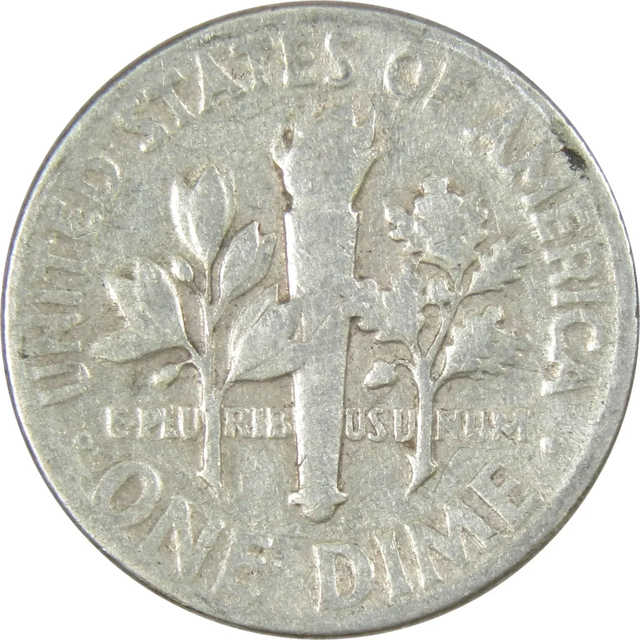 1952 Roosevelt Dime AG About Good 90% Silver 10c US Coin Collectible