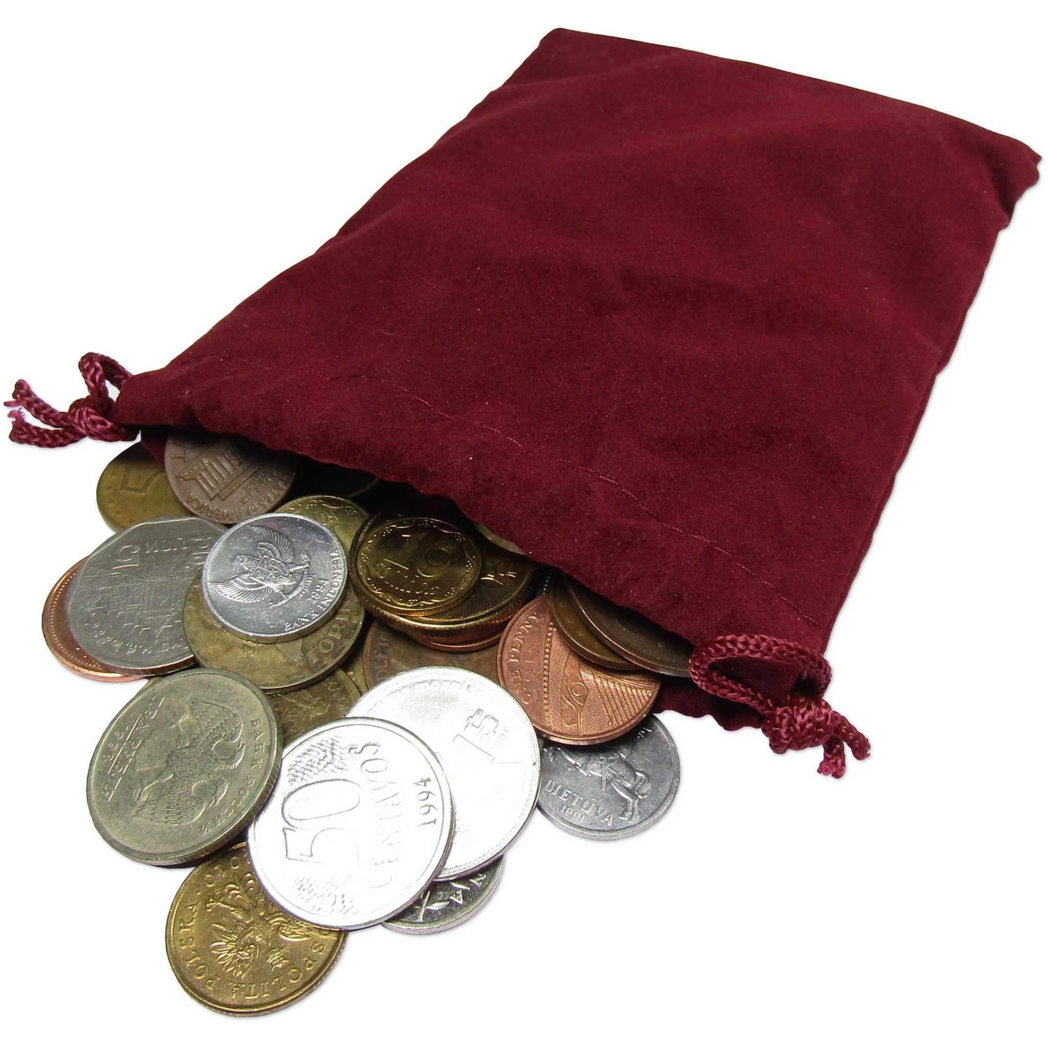 World Coins Variety Pack 5lb Five Pounds Large Selection Collectible Coins Gift