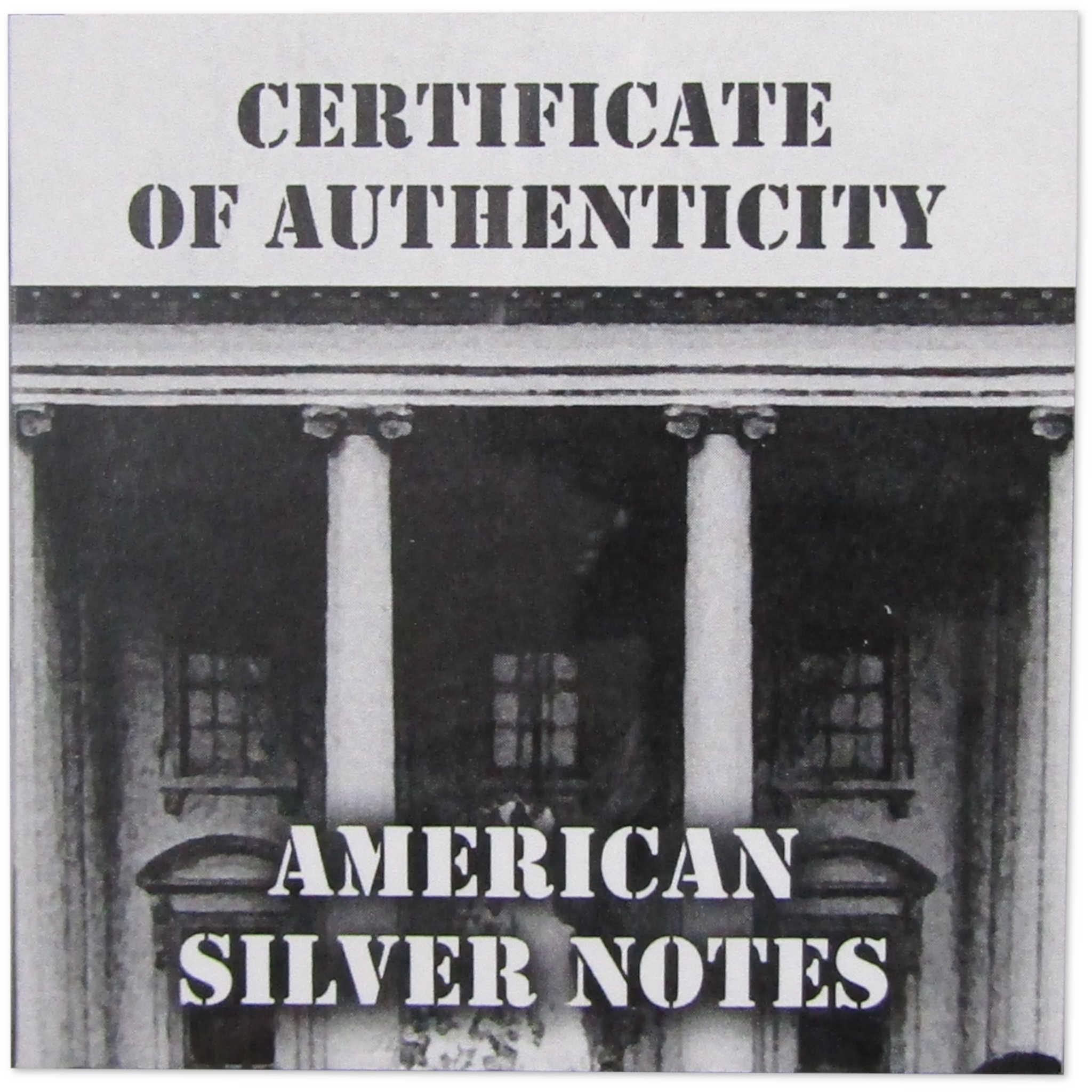 Thomas Jefferson 10g .999 Silver Proof American Bank Note Bar Collectible