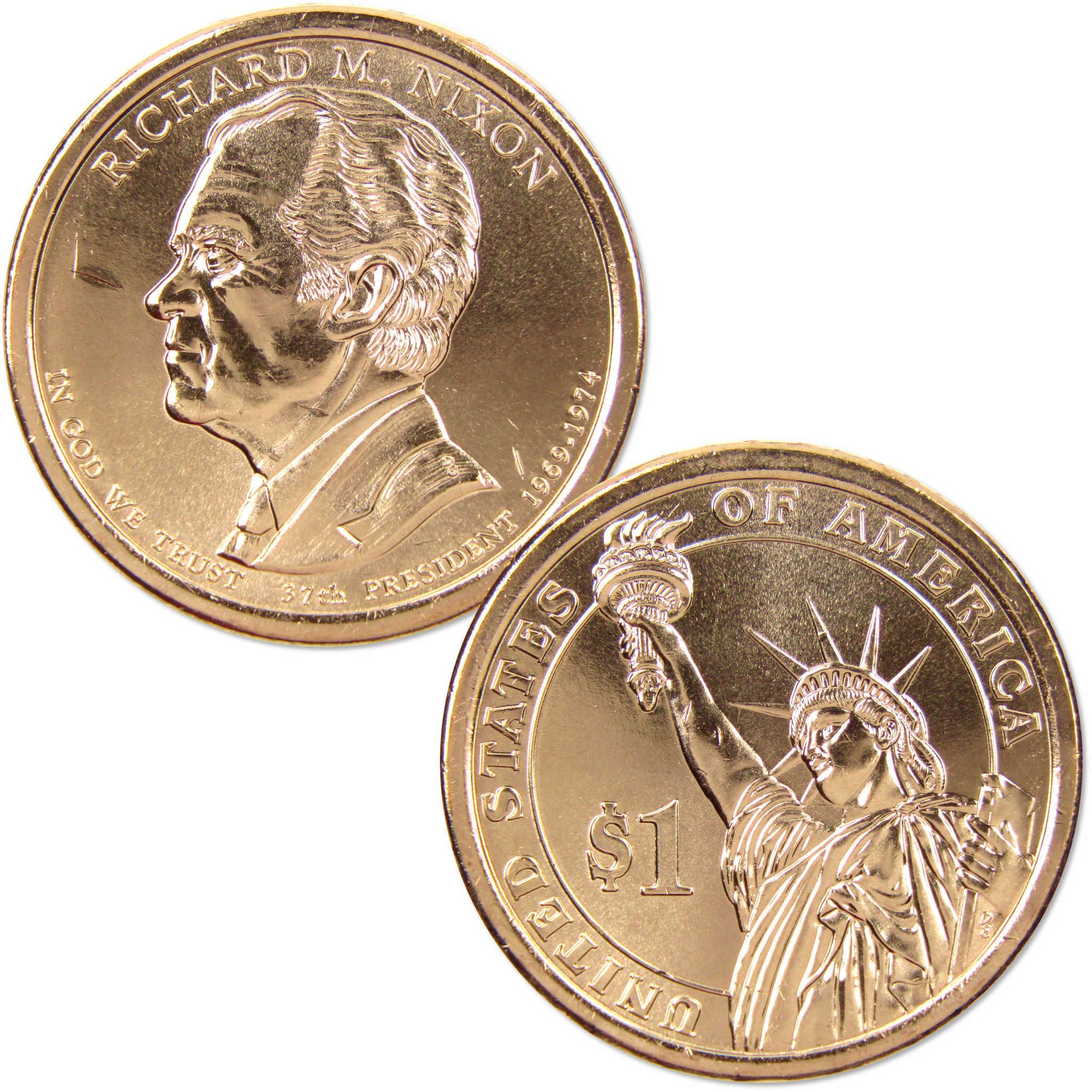 2016 PDS Presidential Dollar 9 Coin Set BU Uncirculated & Choice Proof $1