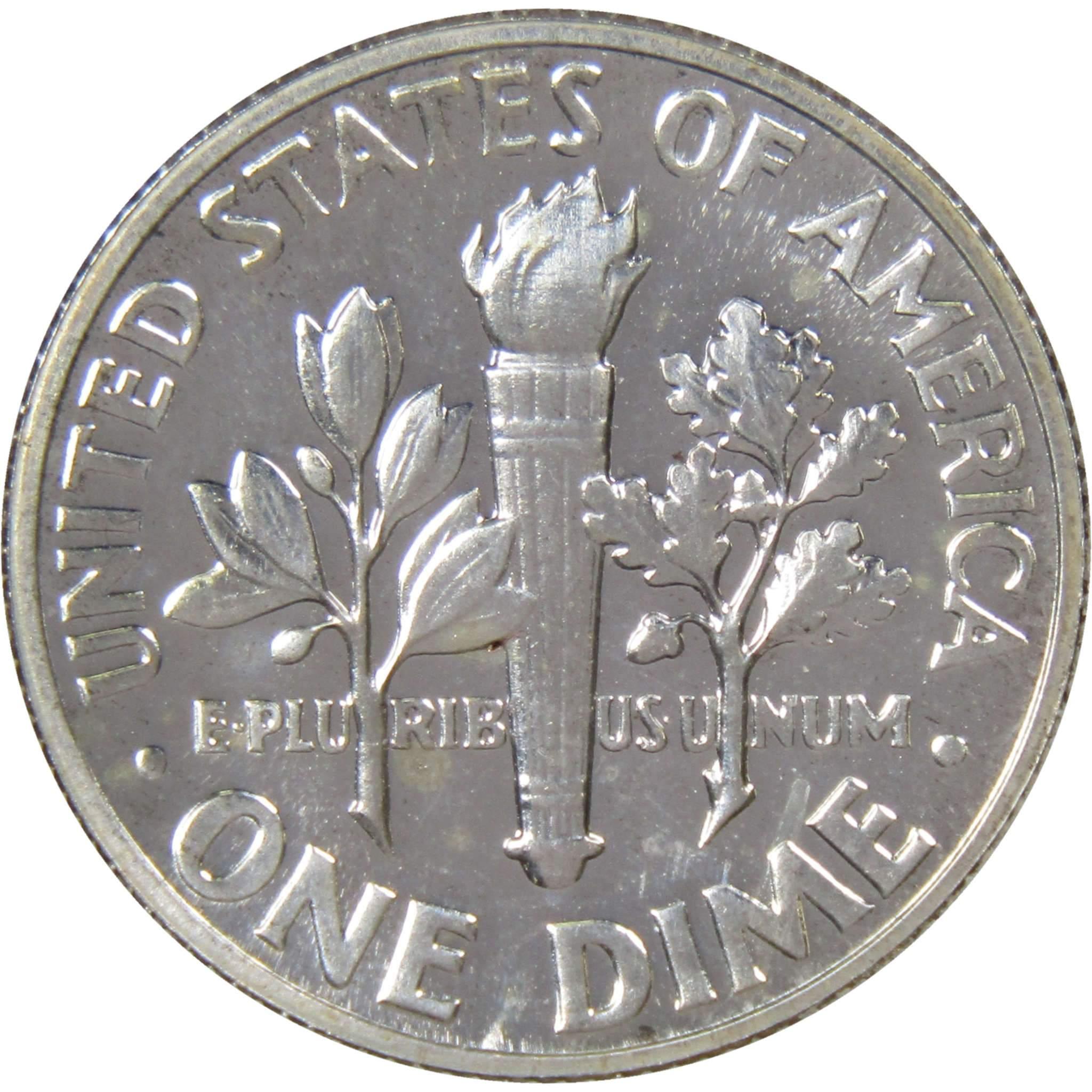 1957 Roosevelt Dime Choice Proof 90% Silver 10c US Coin Collectible