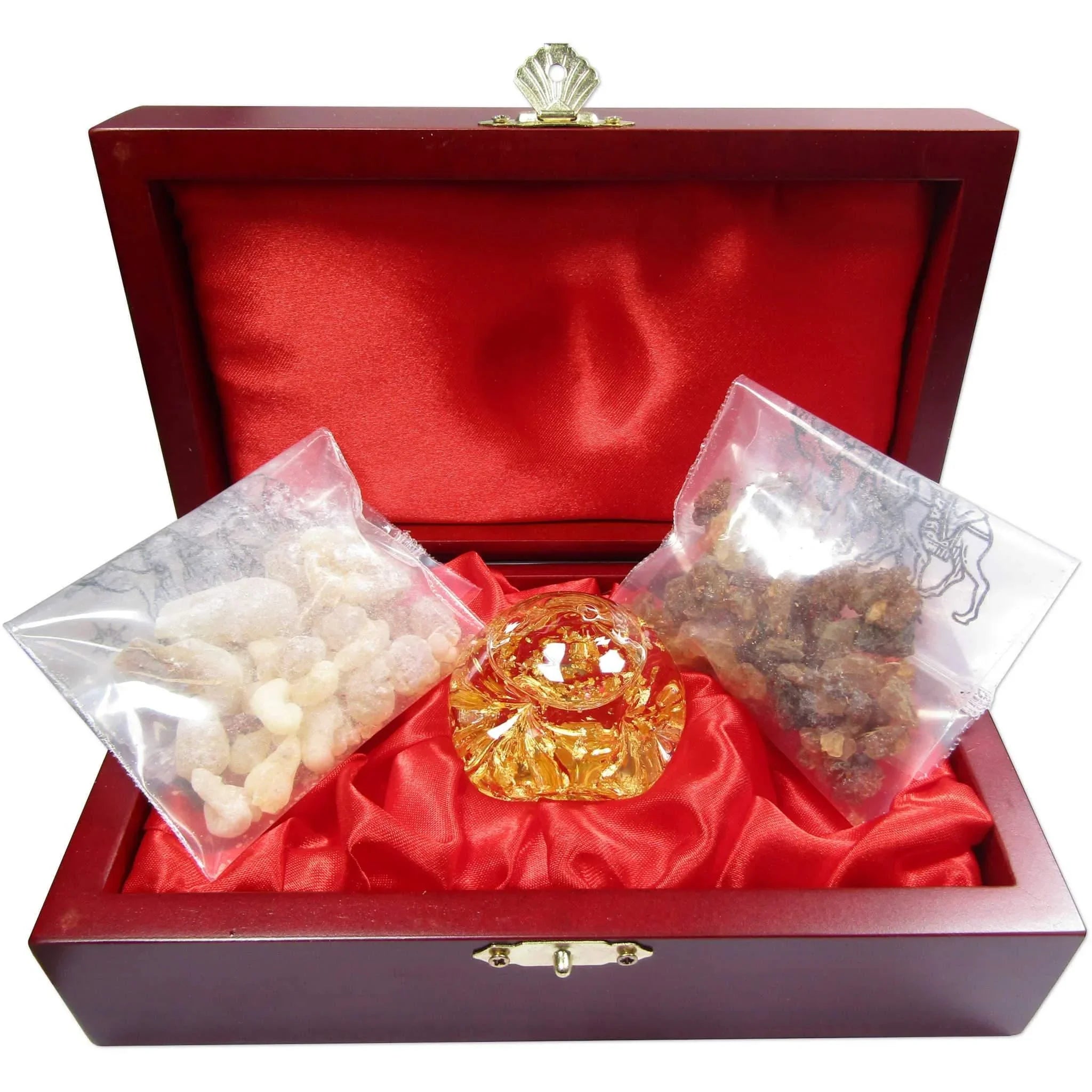 The Original Gifts Of Christmas Gold Frankincense and Myrrh Box Holiday Gift Set