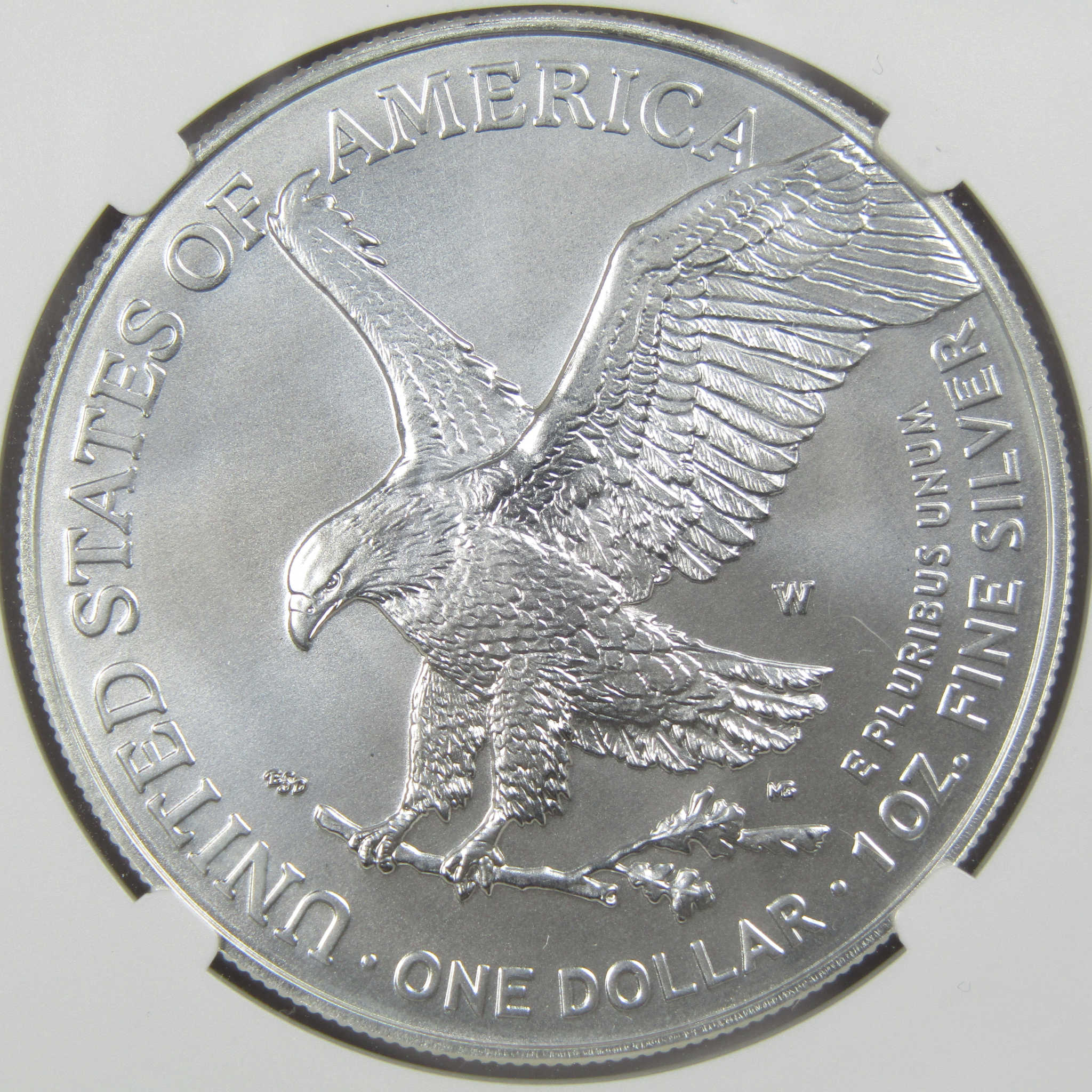 2022 W American Silver Eagle MS70 NGC Adv Release Gaudioso SKU:OPC52