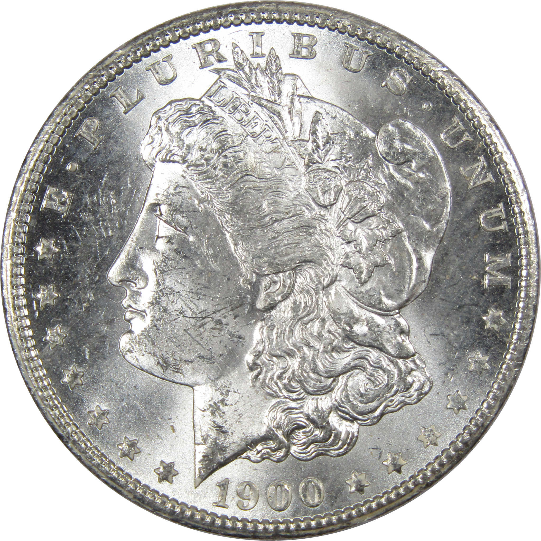 1900 O Morgan Silver Dollar BU $1 Brilliant Uncirculated at