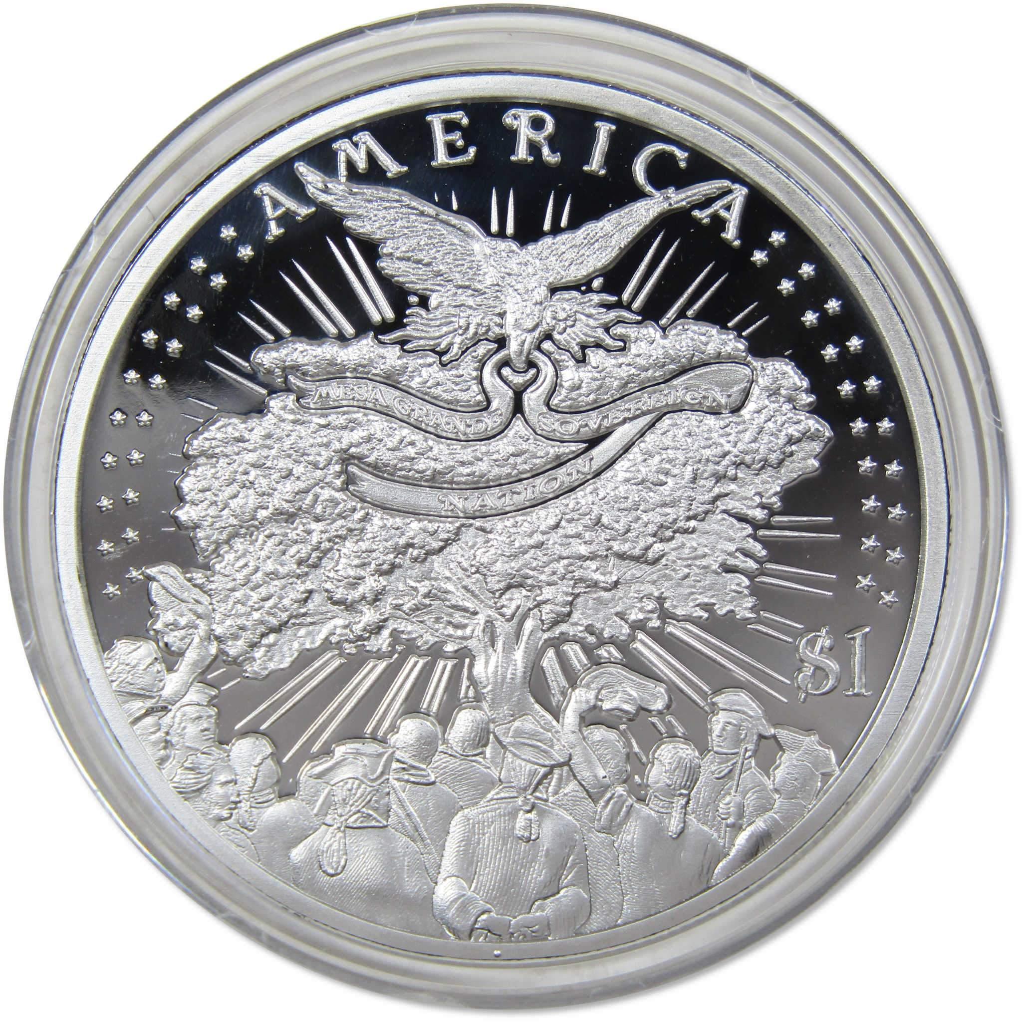 2021 Mesa Grande American Revolution Battle of Alamance 1 oz .999 Silver Proof