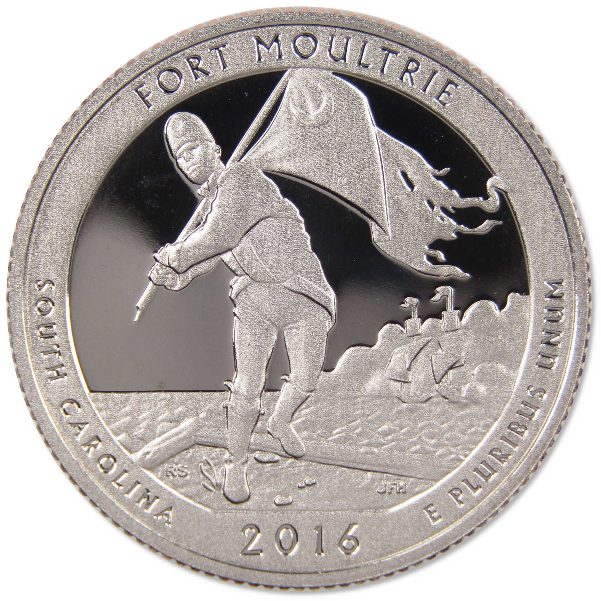 2016 S National Park Quarter 5 Coin Set Choice Proof Clad 25c Collectible