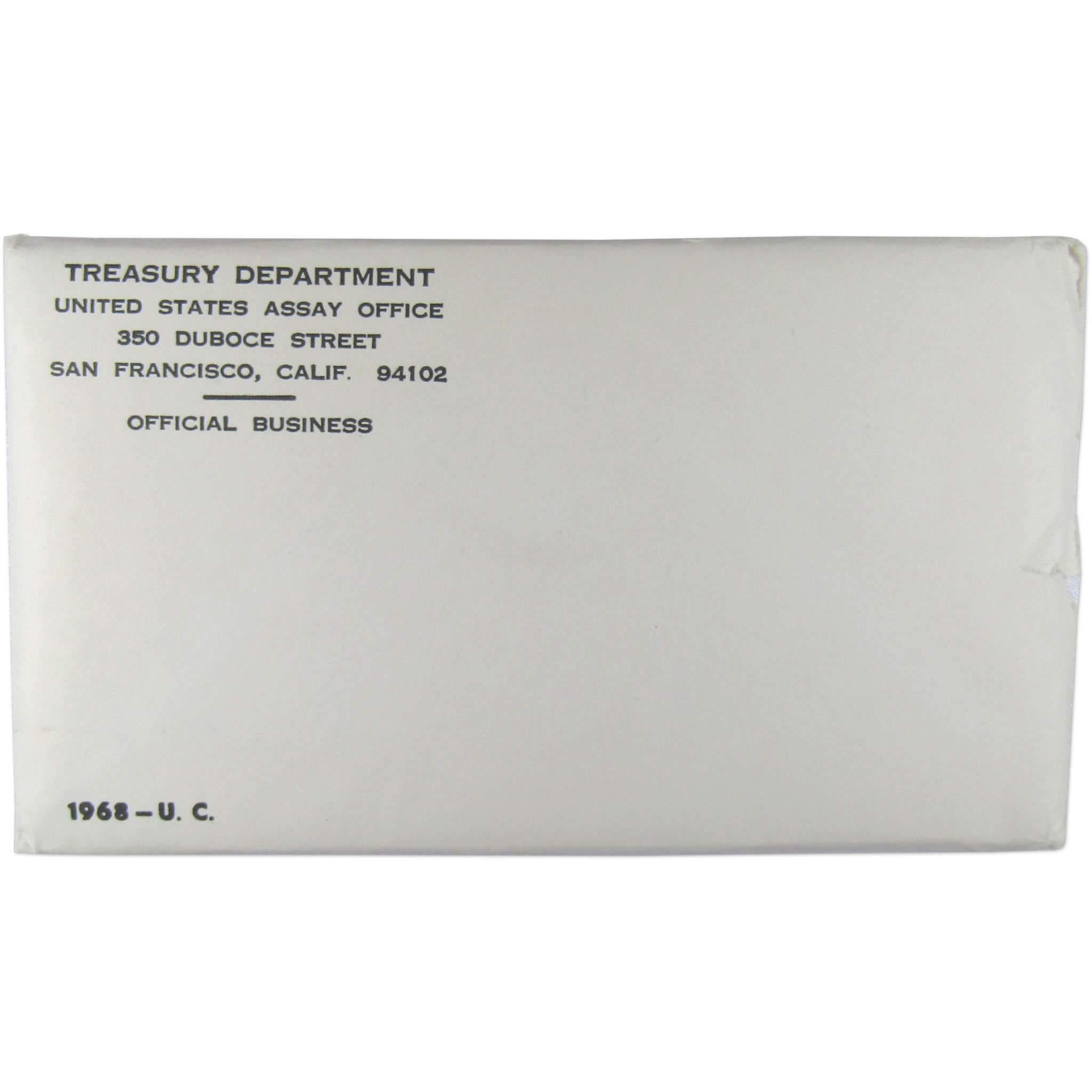 1968 U.S. Mint Set Uncirculated Original Government Packaging OGP Collectible