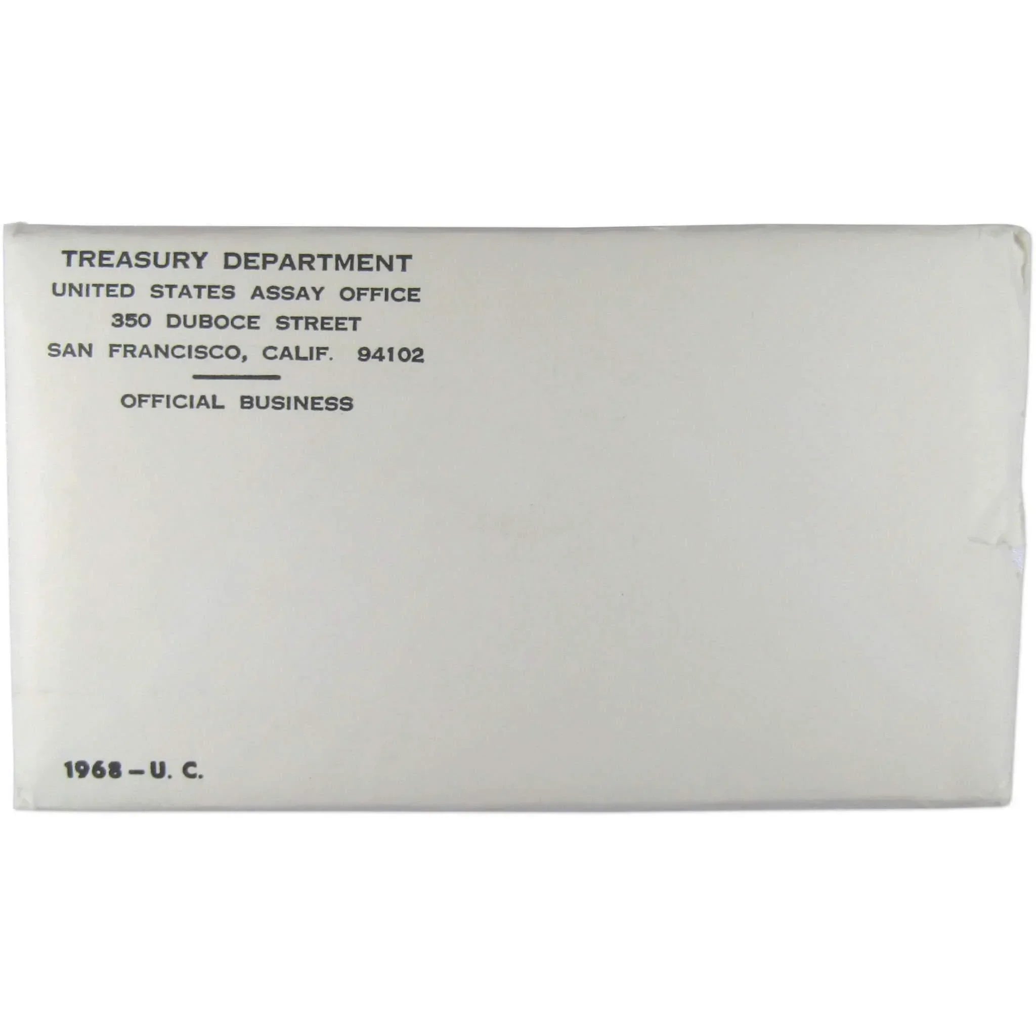 1968 U.S. Mint Set Uncirculated Original Government Packaging OGP Collectible