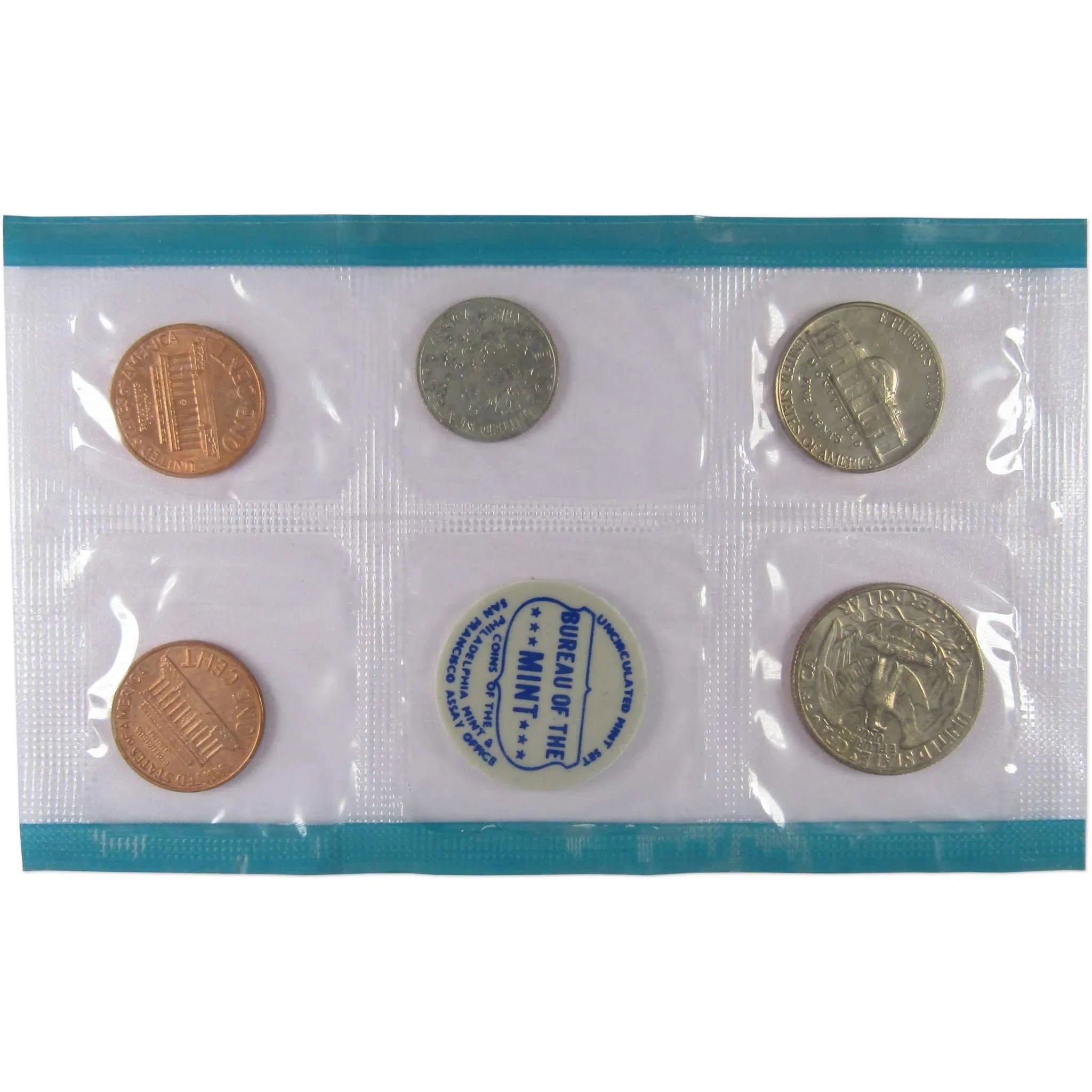 1969 U.S. Mint Set Uncirculated Original Government Packaging OGP Collectible