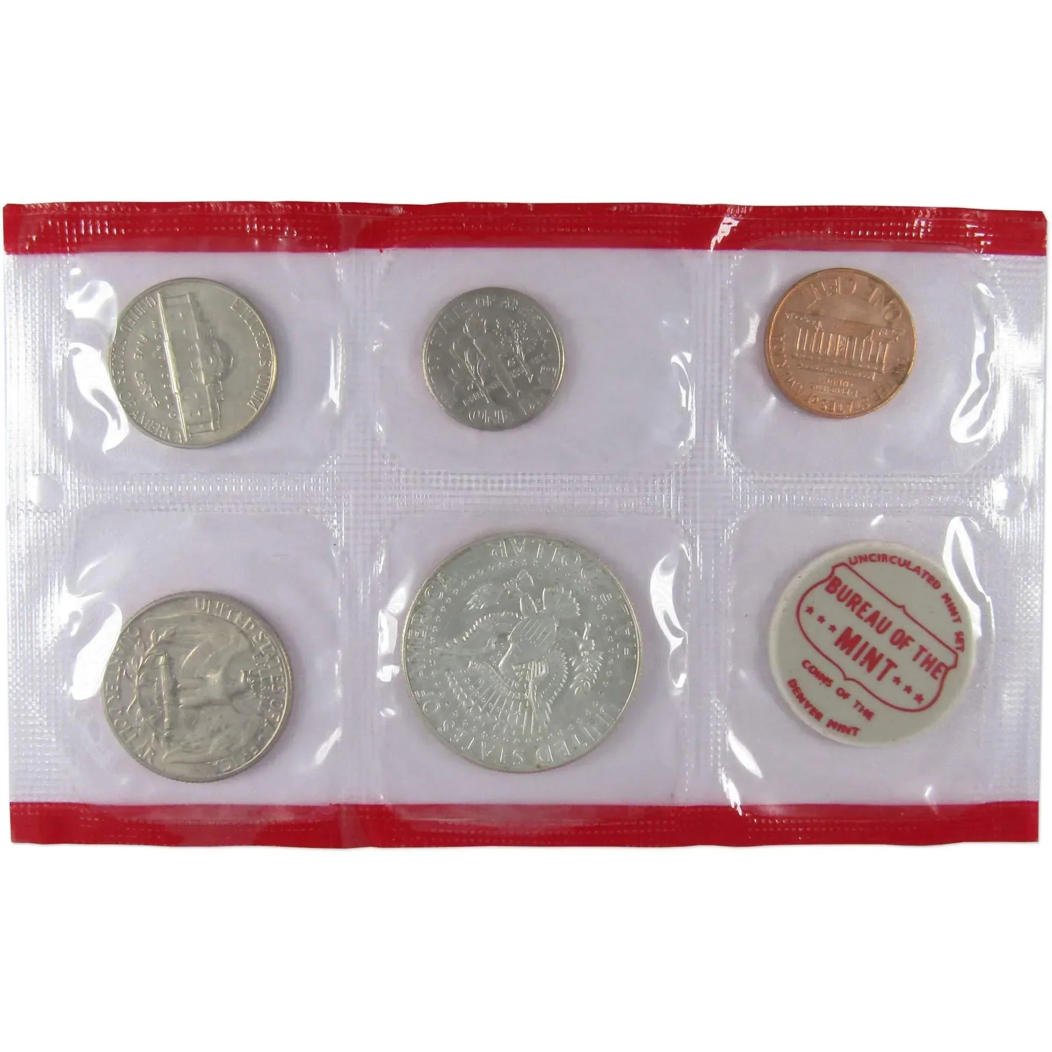 1969 U.S. Mint Set Uncirculated Original Government Packaging OGP Collectible