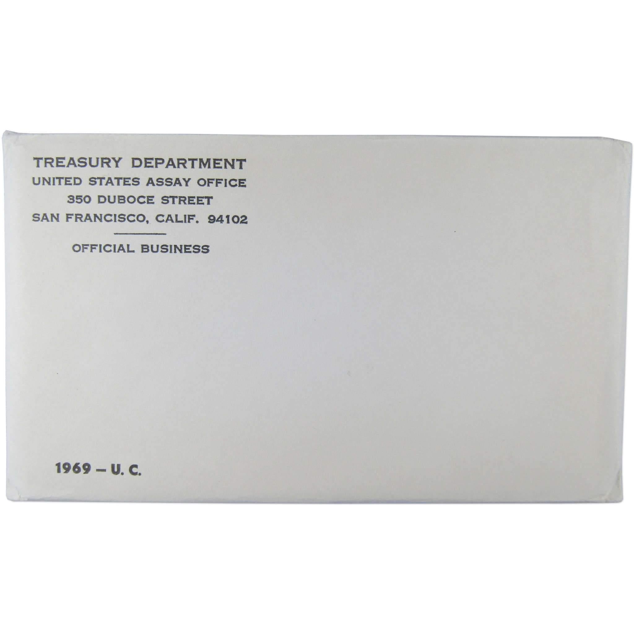 1969 U.S. Mint Set Uncirculated Original Government Packaging OGP Collectible