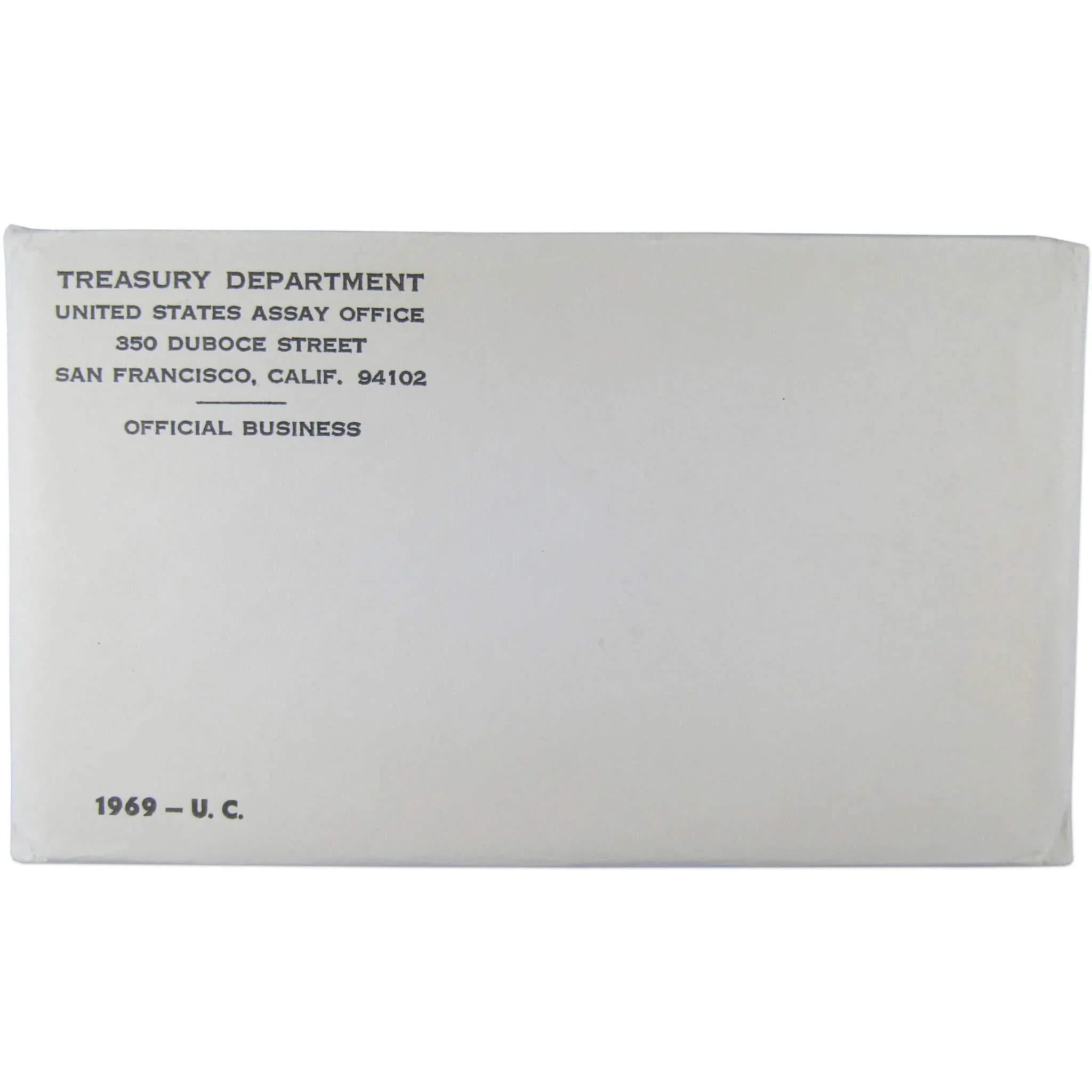 1969 U.S. Mint Set Uncirculated Original Government Packaging OGP Collectible