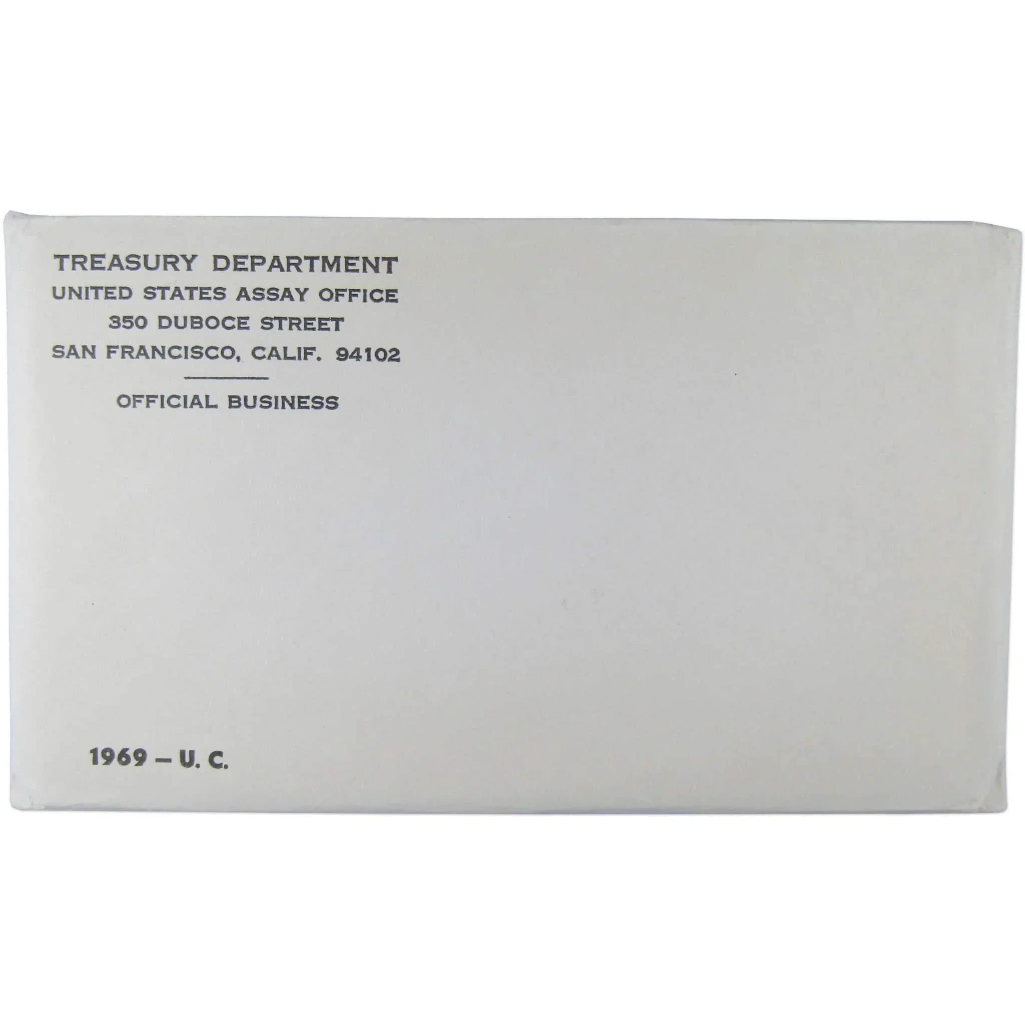 1969 U.S. Mint Set Uncirculated Original Government Packaging OGP Collectible