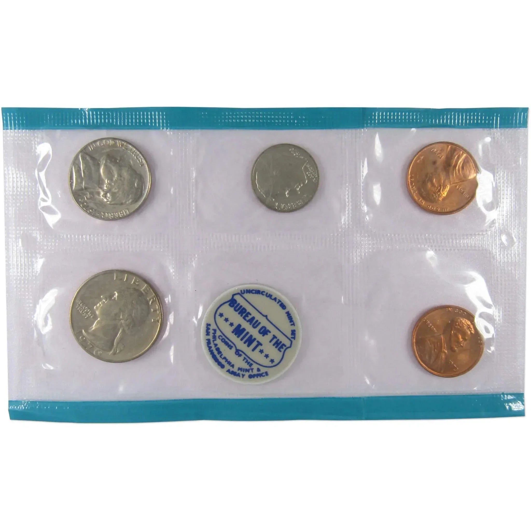 1970 U.S. Mint Set Uncirculated Original Government Packaging OGP Collectible
