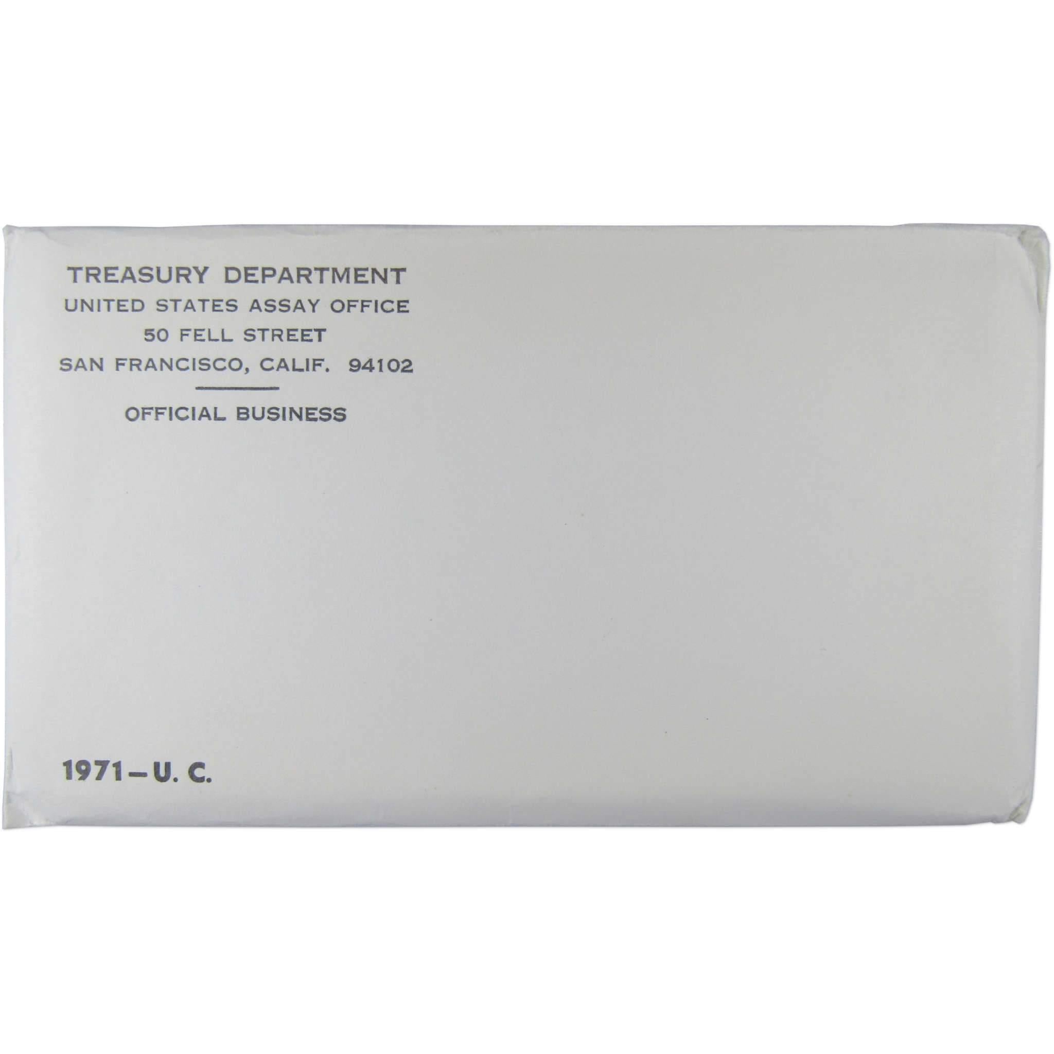 1971 U.S. Mint Set Uncirculated Original Government Packaging OGP Collectible