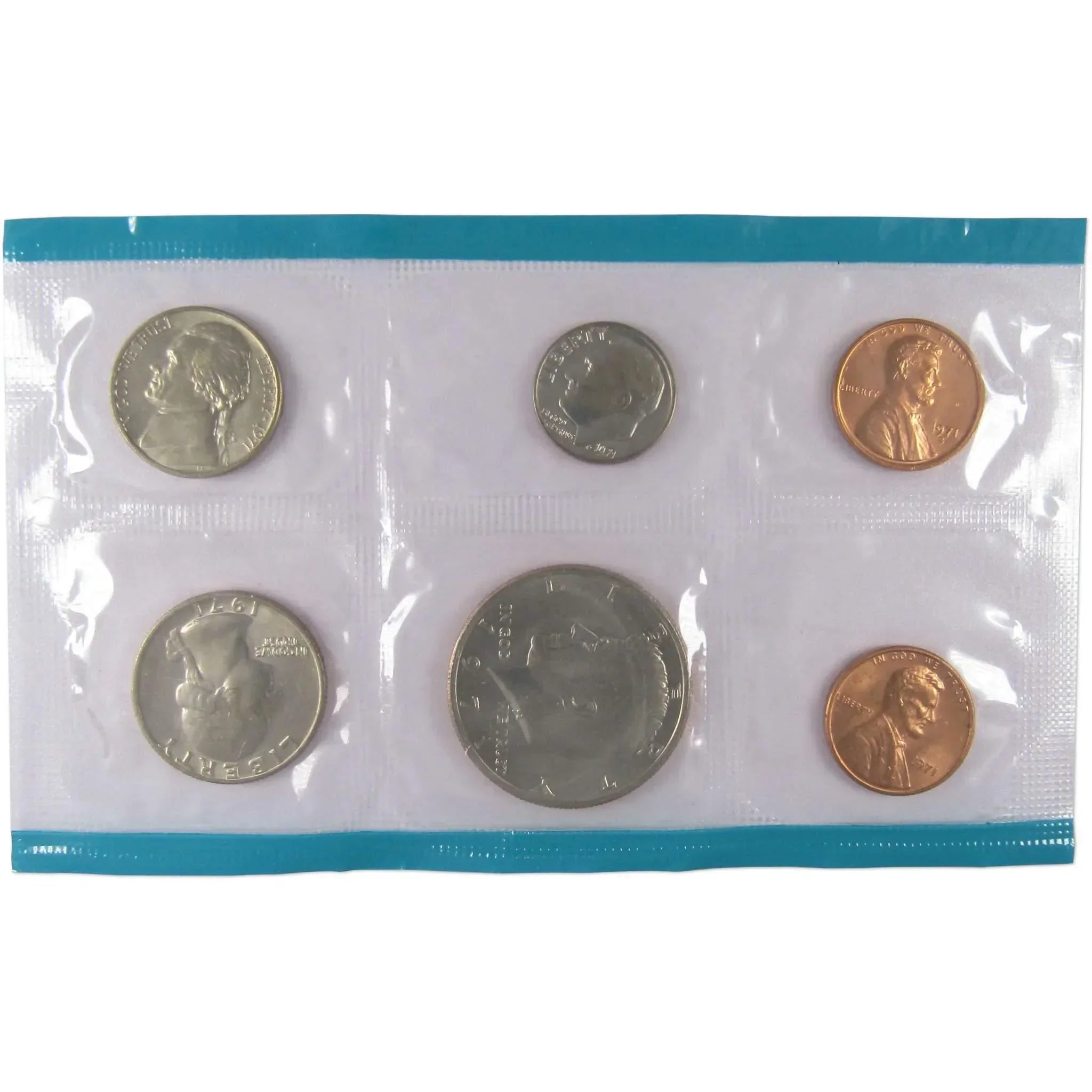 1971 U.S. Mint Set Uncirculated Original Government Packaging OGP Collectible