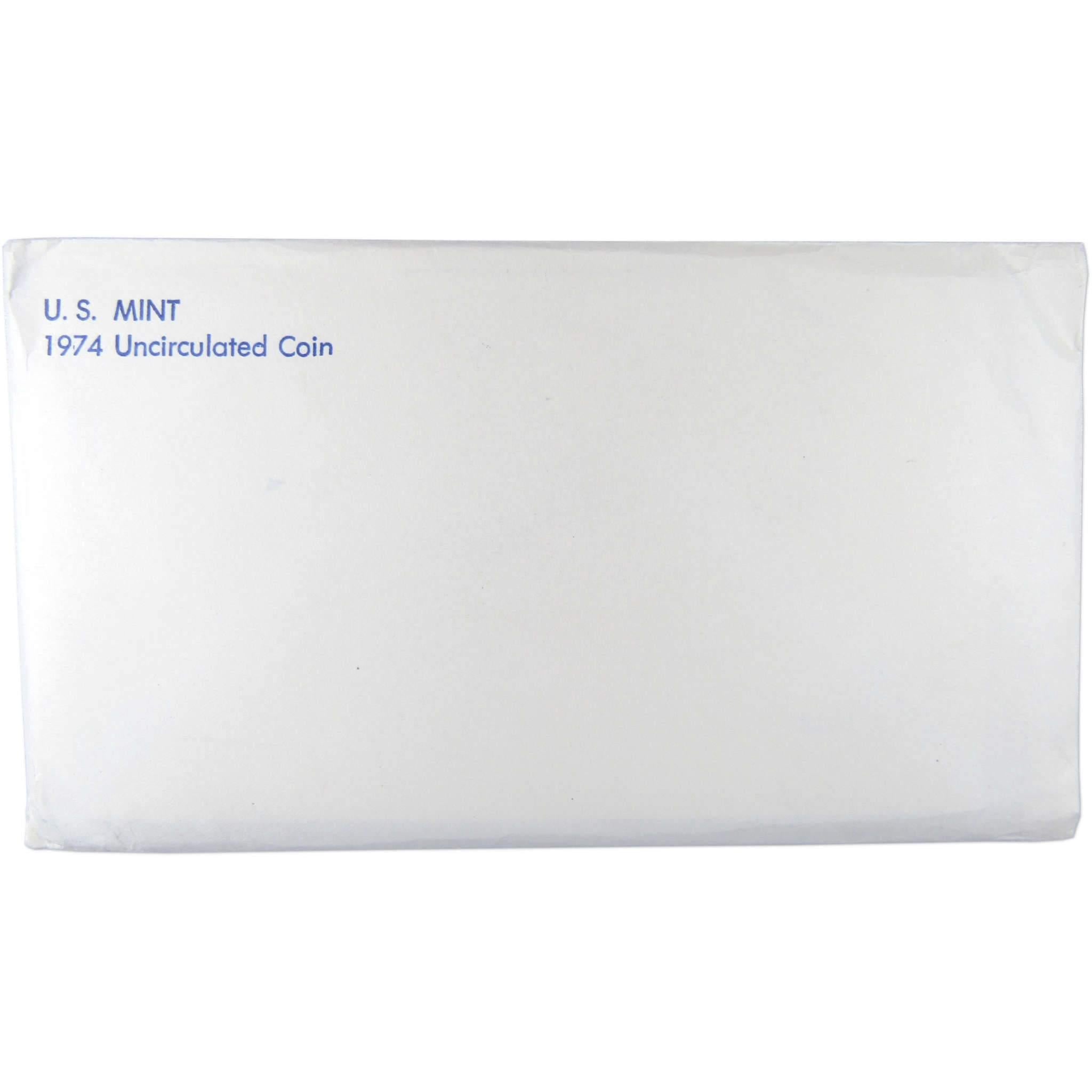 1974 U.S. Mint Set Uncirculated Original Government Packaging OGP Collectible