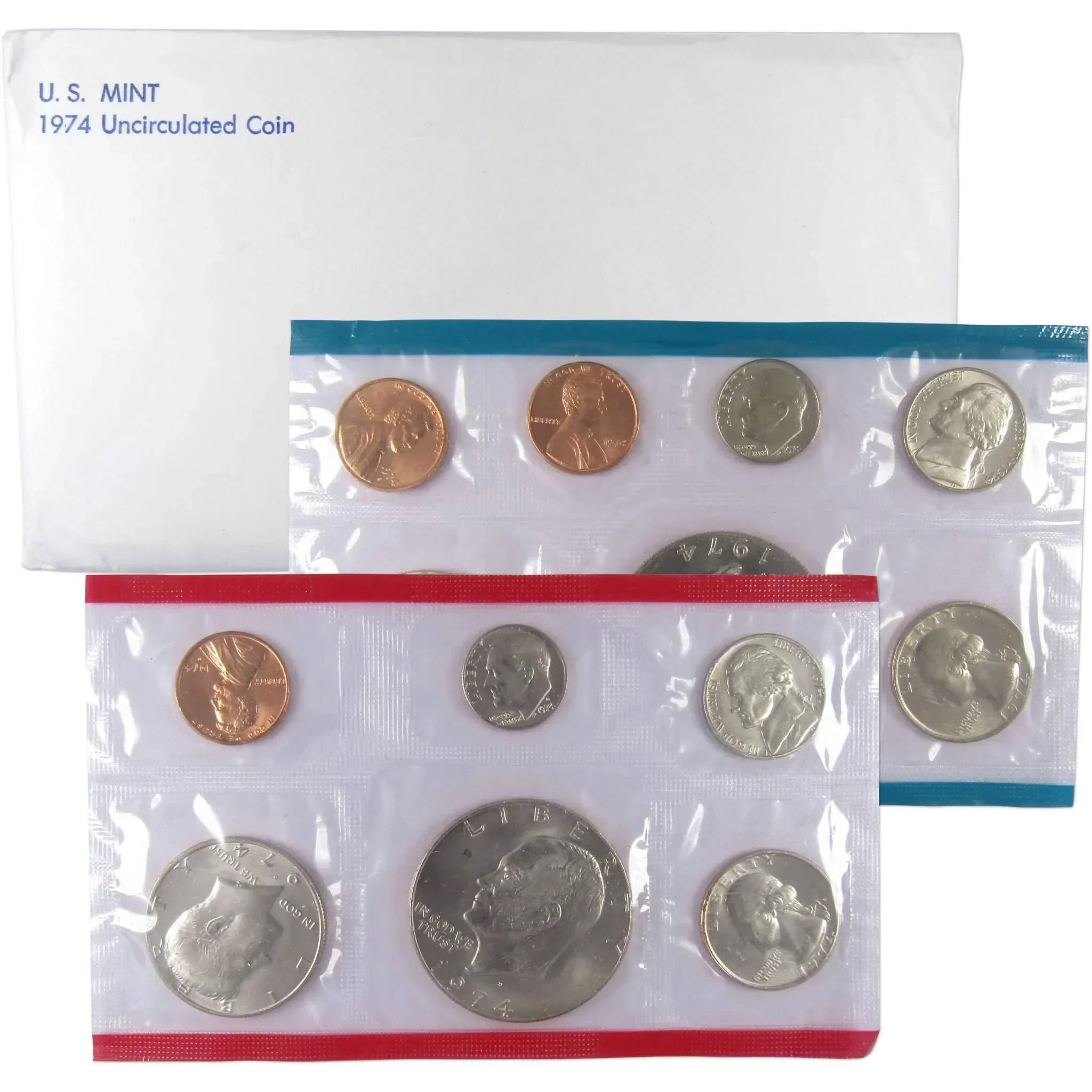 1974 U.S. Mint Set Uncirculated Original Government Packaging OGP Collectible