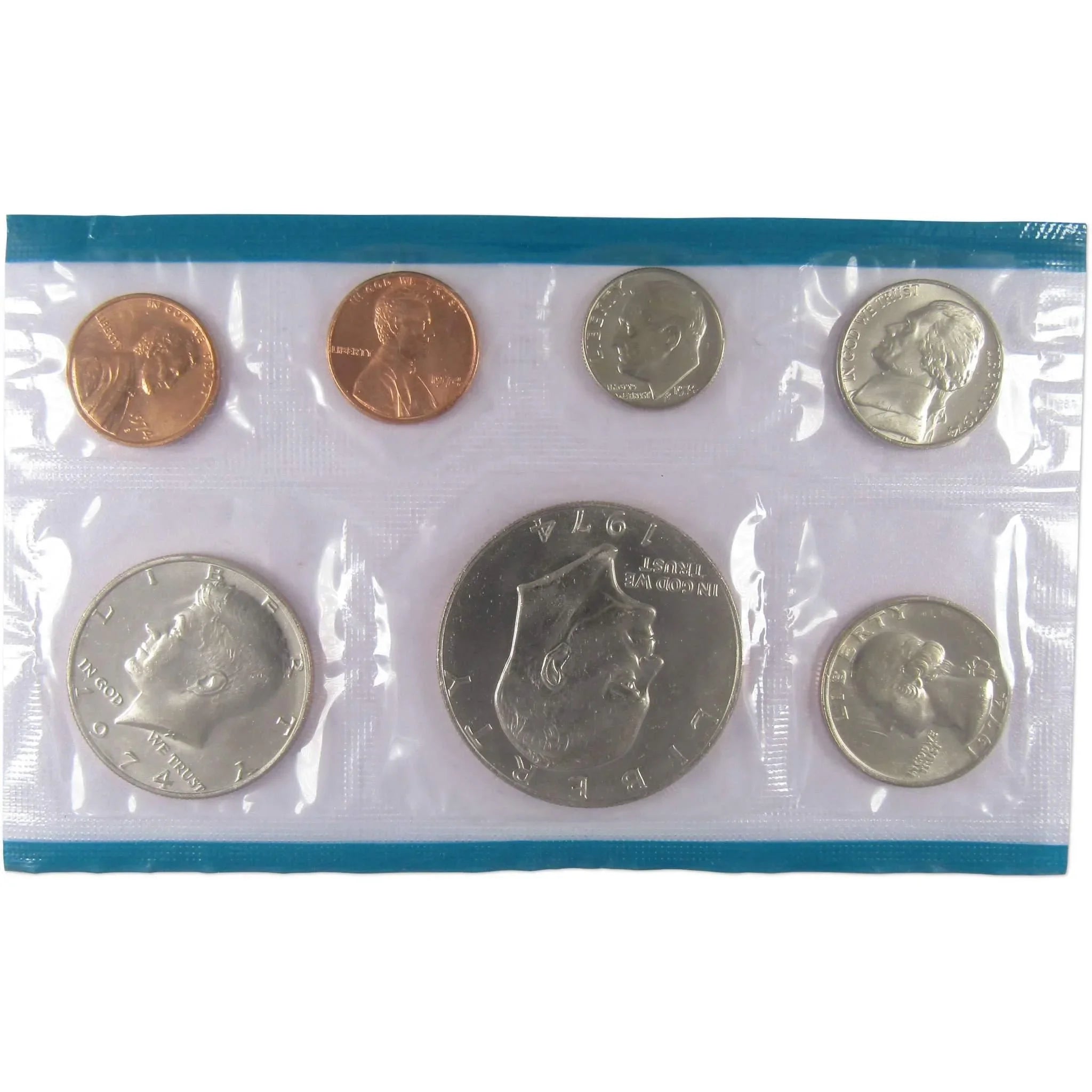 1974 U.S. Mint Set Uncirculated Original Government Packaging OGP Collectible