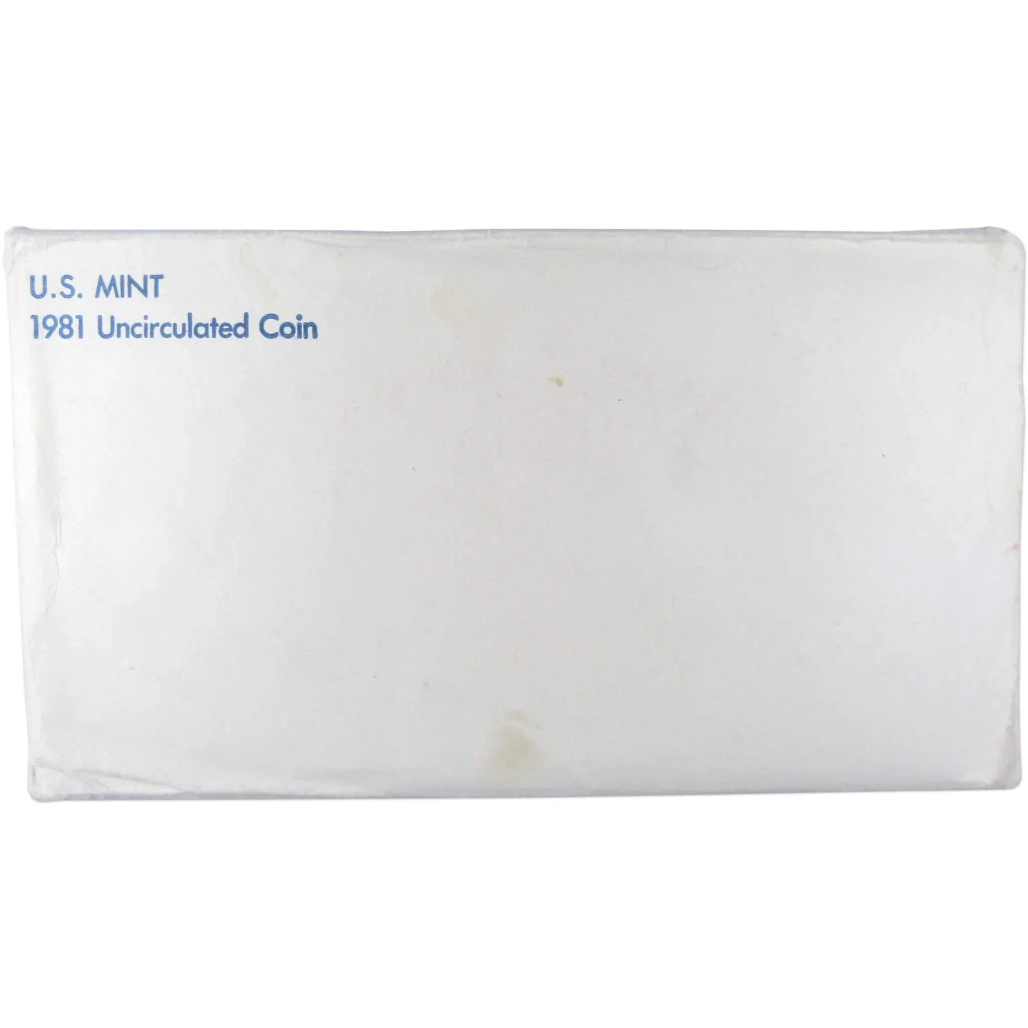 1981 U.S. Mint Set Uncirculated Original Government Packaging OGP Collectible