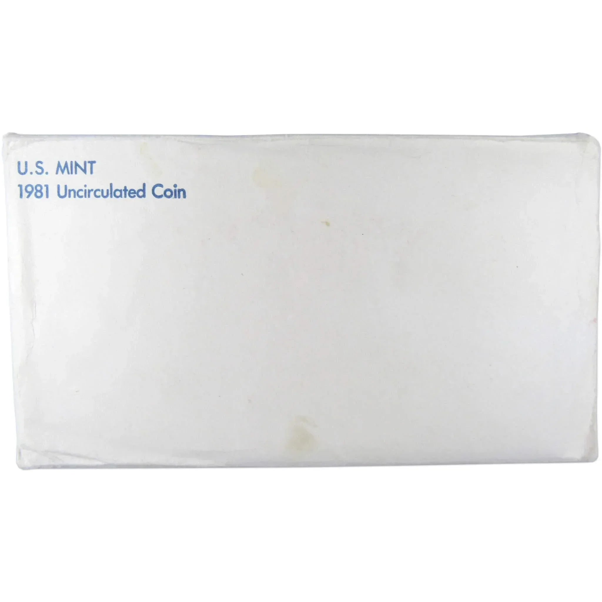 1981 U.S. Mint Set Uncirculated Original Government Packaging OGP Collectible