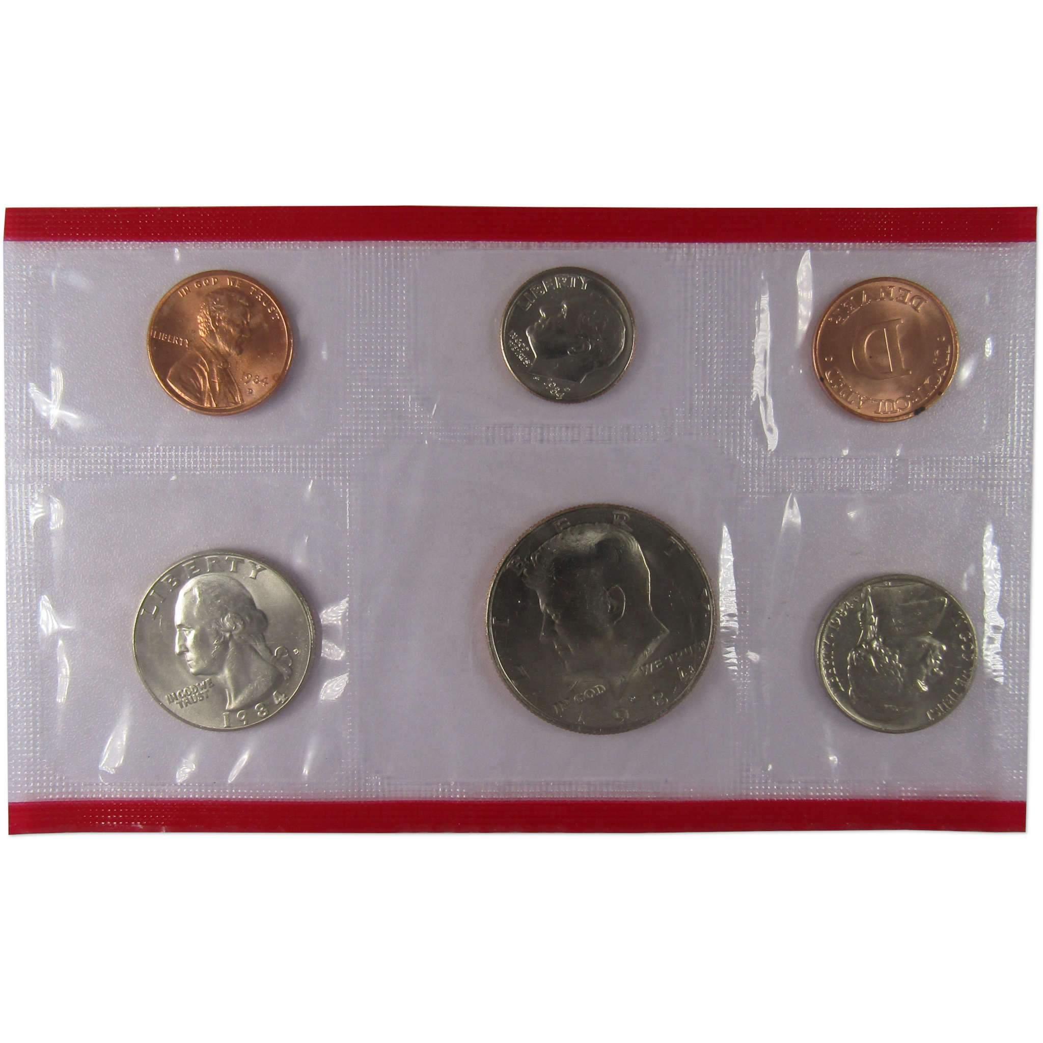 1984 U.S. Mint Set Uncirculated Original Government Packaging OGP Collectible