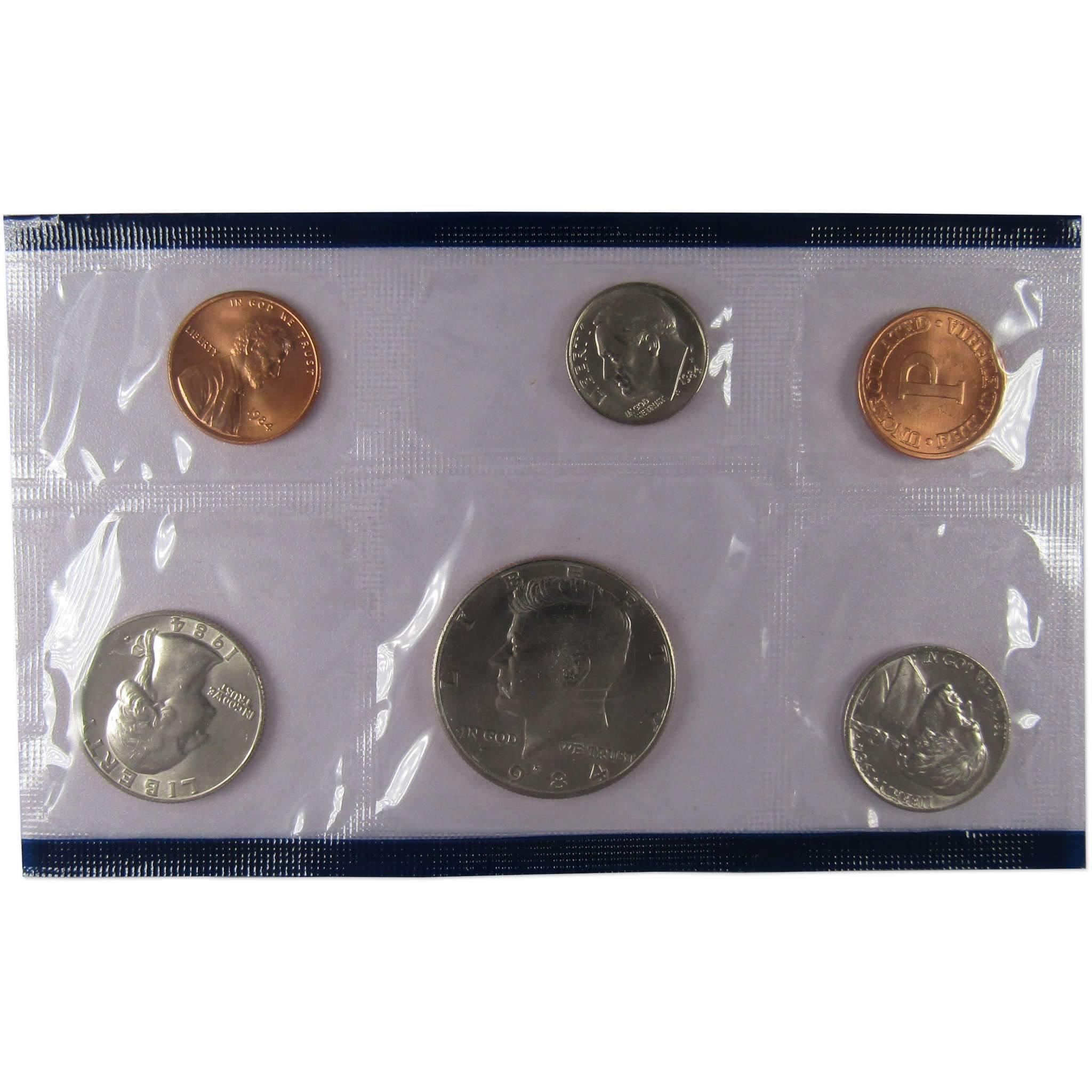 1984 U.S. Mint Set Uncirculated Original Government Packaging OGP Collectible