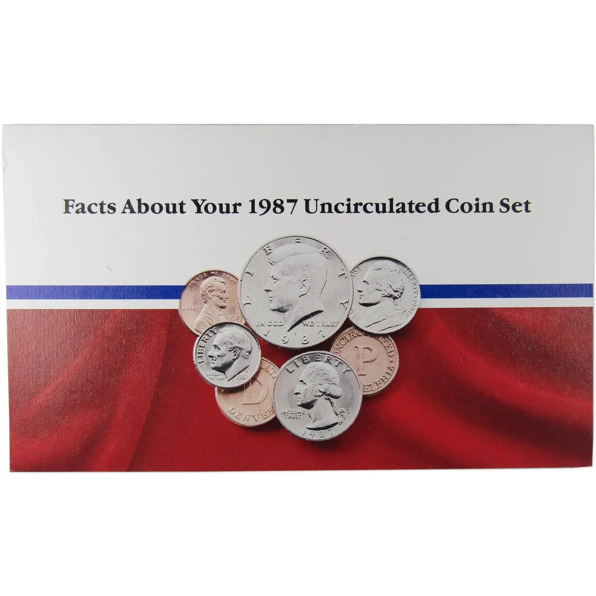 1987 U.S. Mint Set Uncirculated Original Government Packaging OGP Collectible