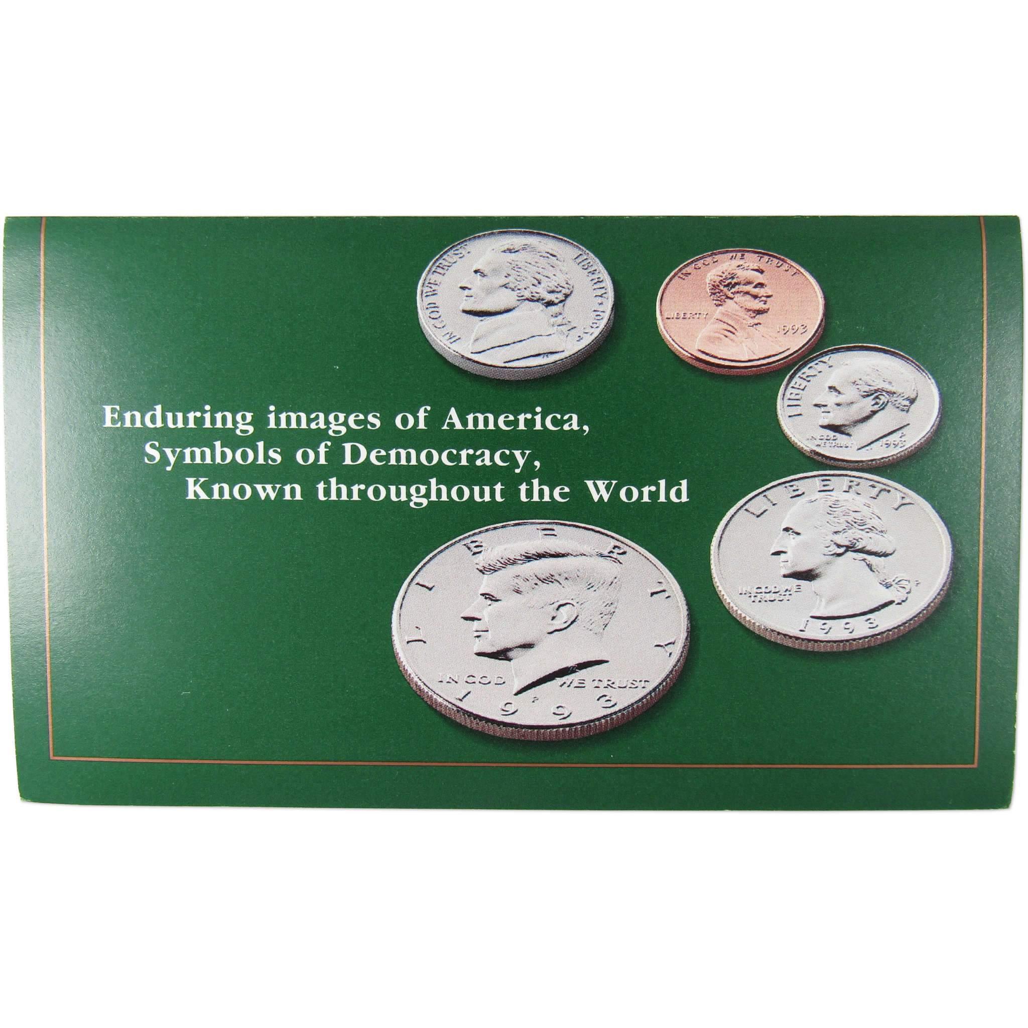 1993 U.S. Mint Set Uncirculated Original Government Packaging OGP Collectible